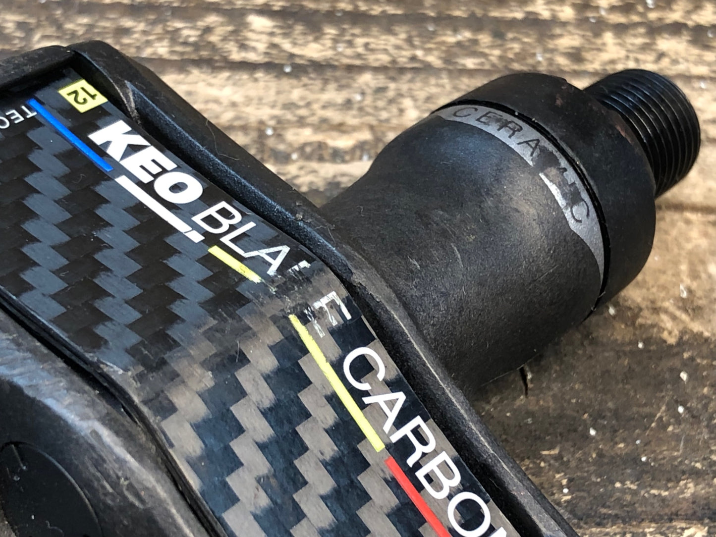 JA223 ルック LOOK KEO CARBON CERAMIC ビンディングぺダル クロモリシャフト