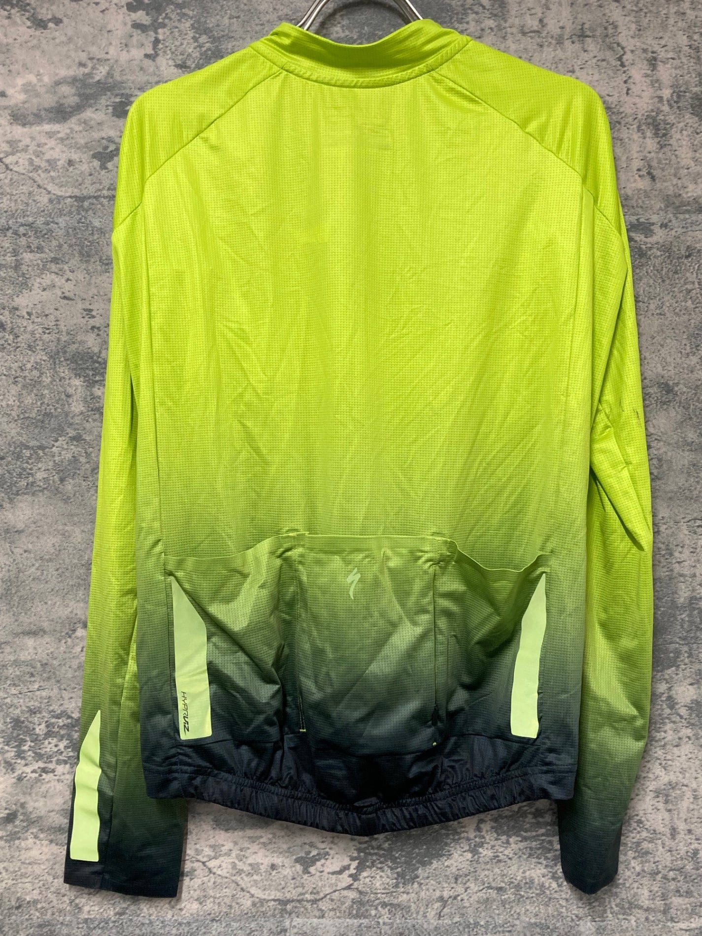 IW722 スペシャライズド SPECIALIZED SL AIR HyperViz 長袖 サイクルジャージ グリーン L