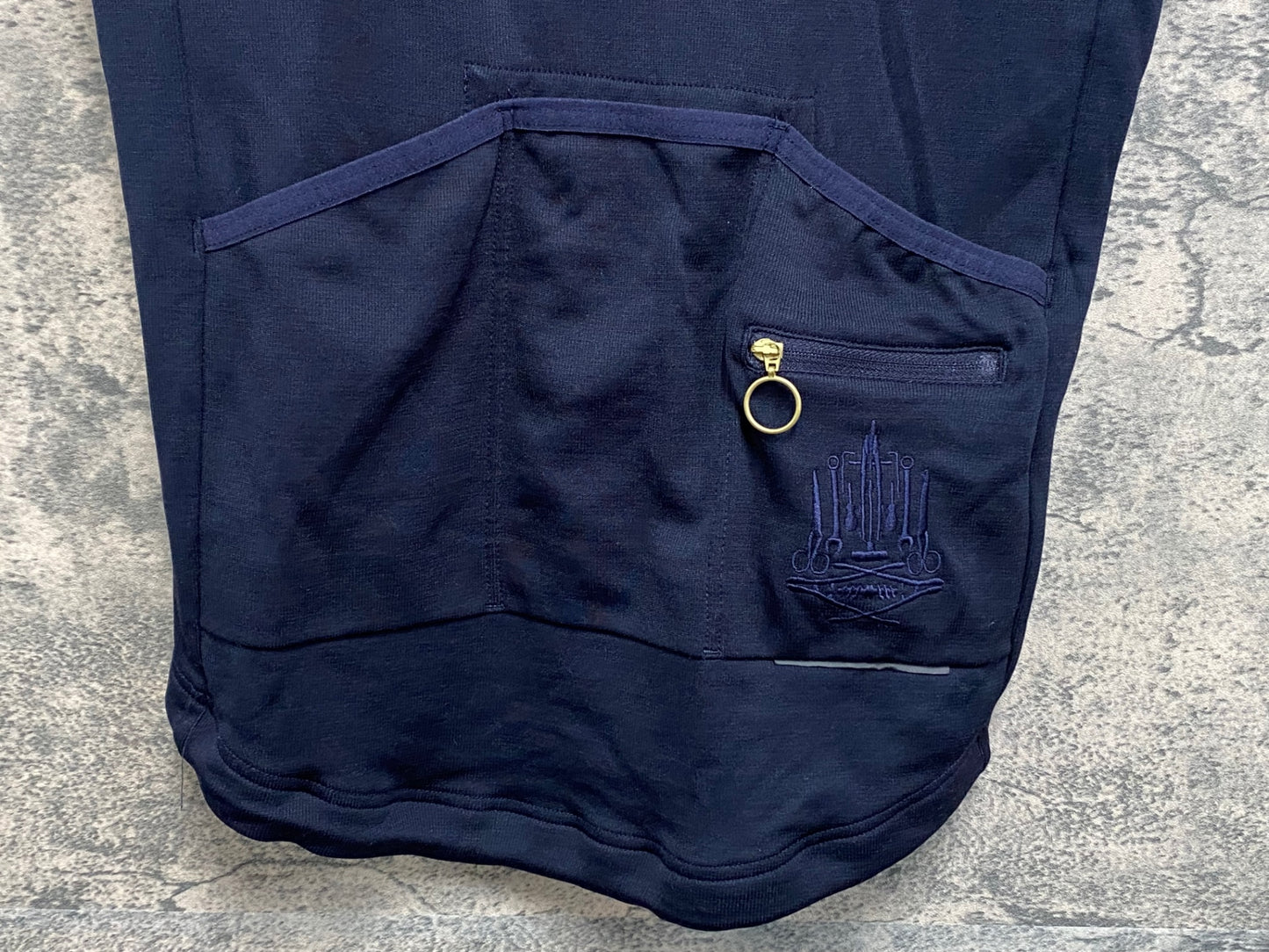 IY144 ラファ Rapha GS Imperial Works 半袖 ハーフジップ サイクルジャージ S