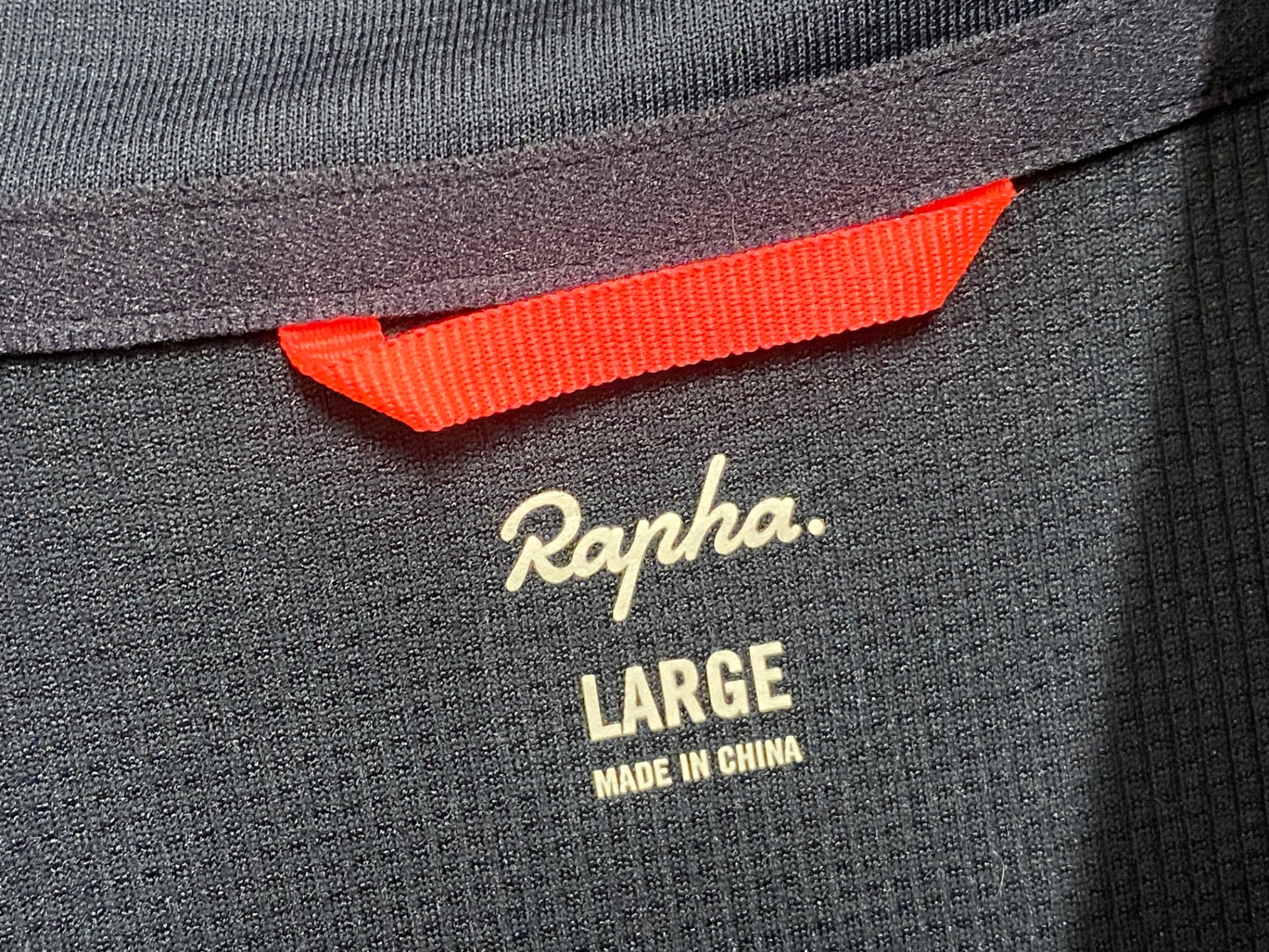 JB051 ラファ Rapha BREVET LIGHTWEIGHT JERSEY 半袖 サイクルジャージ 紺 L