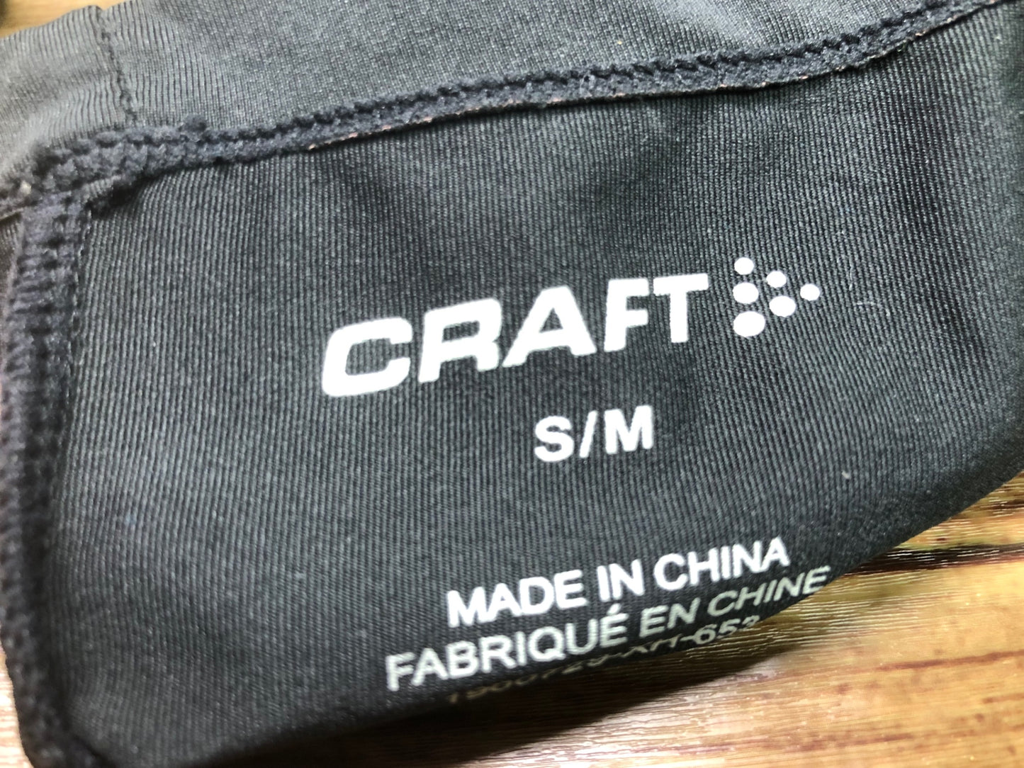 IT322 クラフト CRAFT アームカバー 黒 S/M