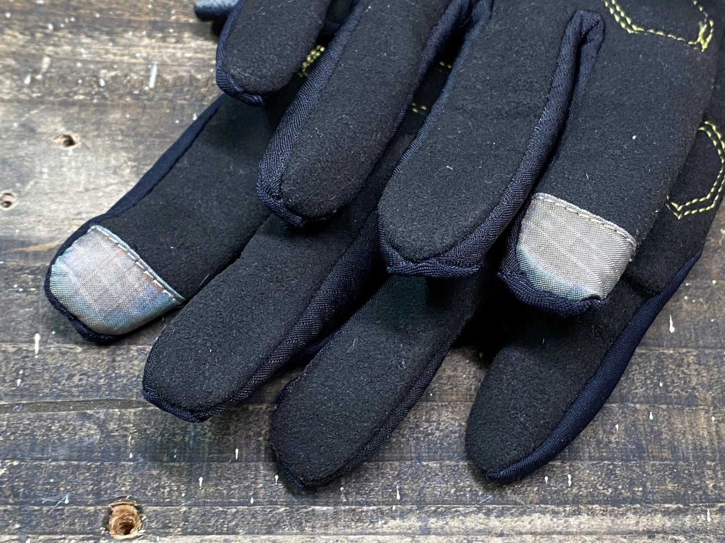 IO958 アソス ASSOS SPRING FALL GLOVES EVO 長指 グローブ 黒 S