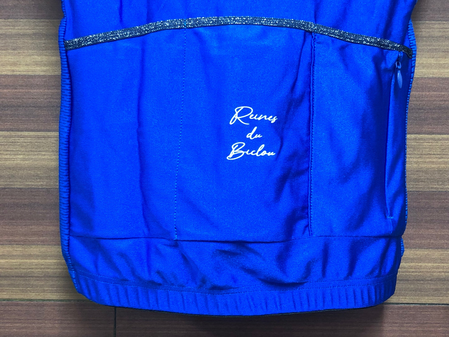 IR074 REINES 半袖 サイクルジャージ 青 レディース XS