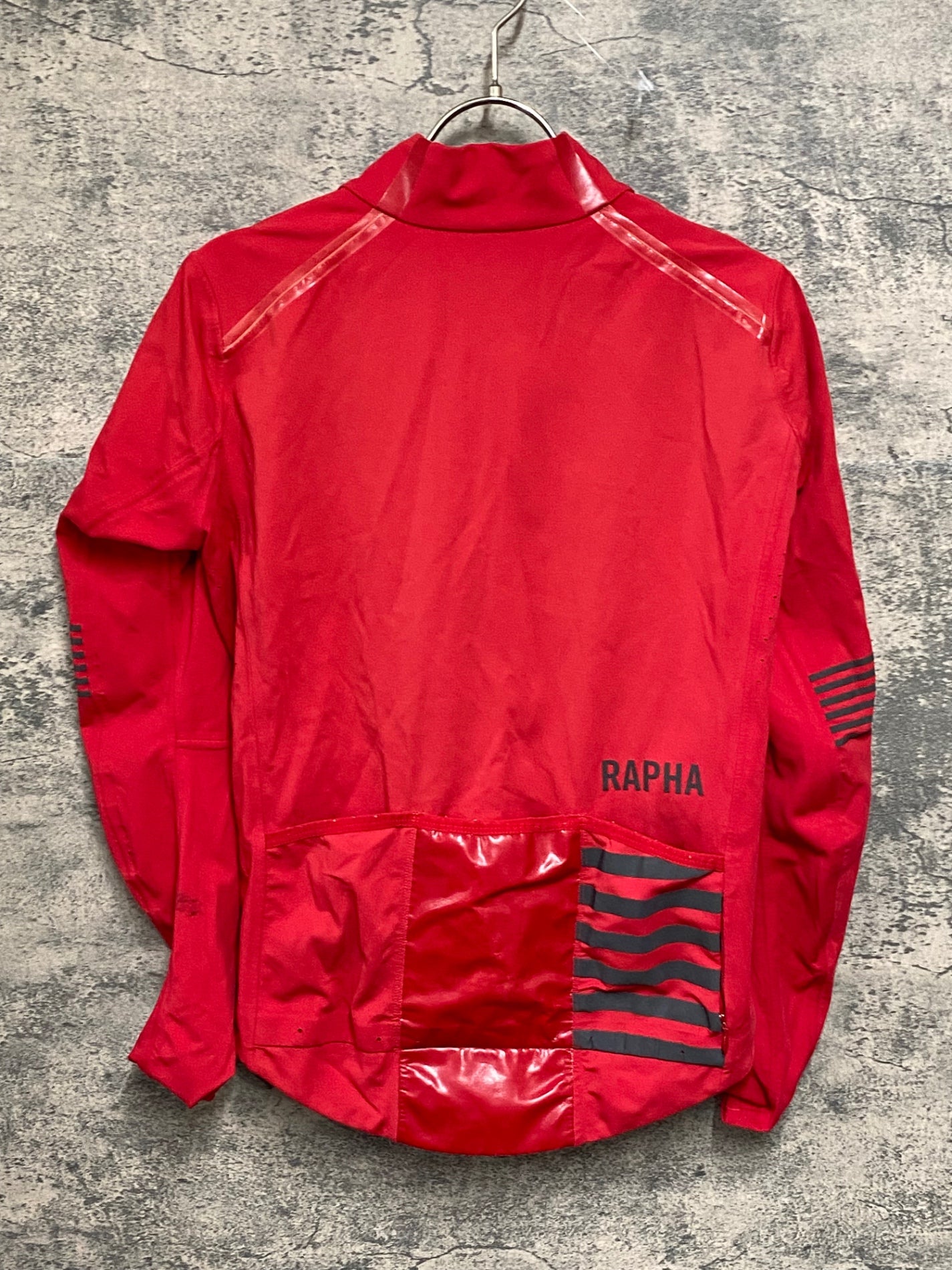 JC607 ラファ Rapha PRO TEAM WINTER JACKET 長袖 サイクルジャケット 赤 S