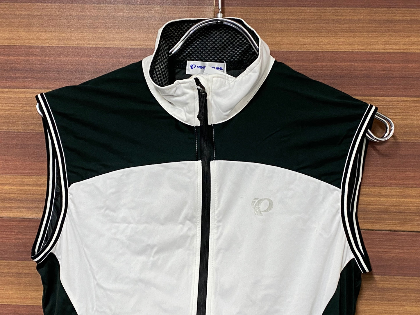 IO325 パールイズミ PEARLiZUMi レディース サイクルベスト ジレ 白黒 XS