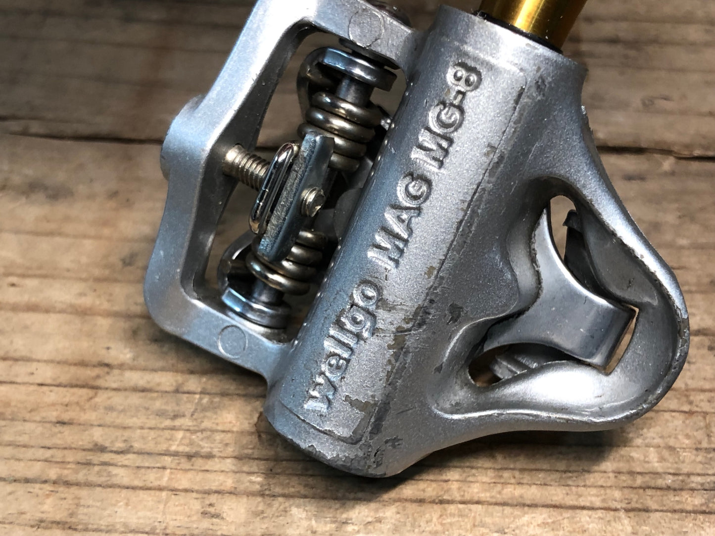 IR809 ウェルゴ Wellgo MAG MG-3 SPD マグネシウム ビンディングペダル チタンシャフト SPD ※回転ゴリ付き