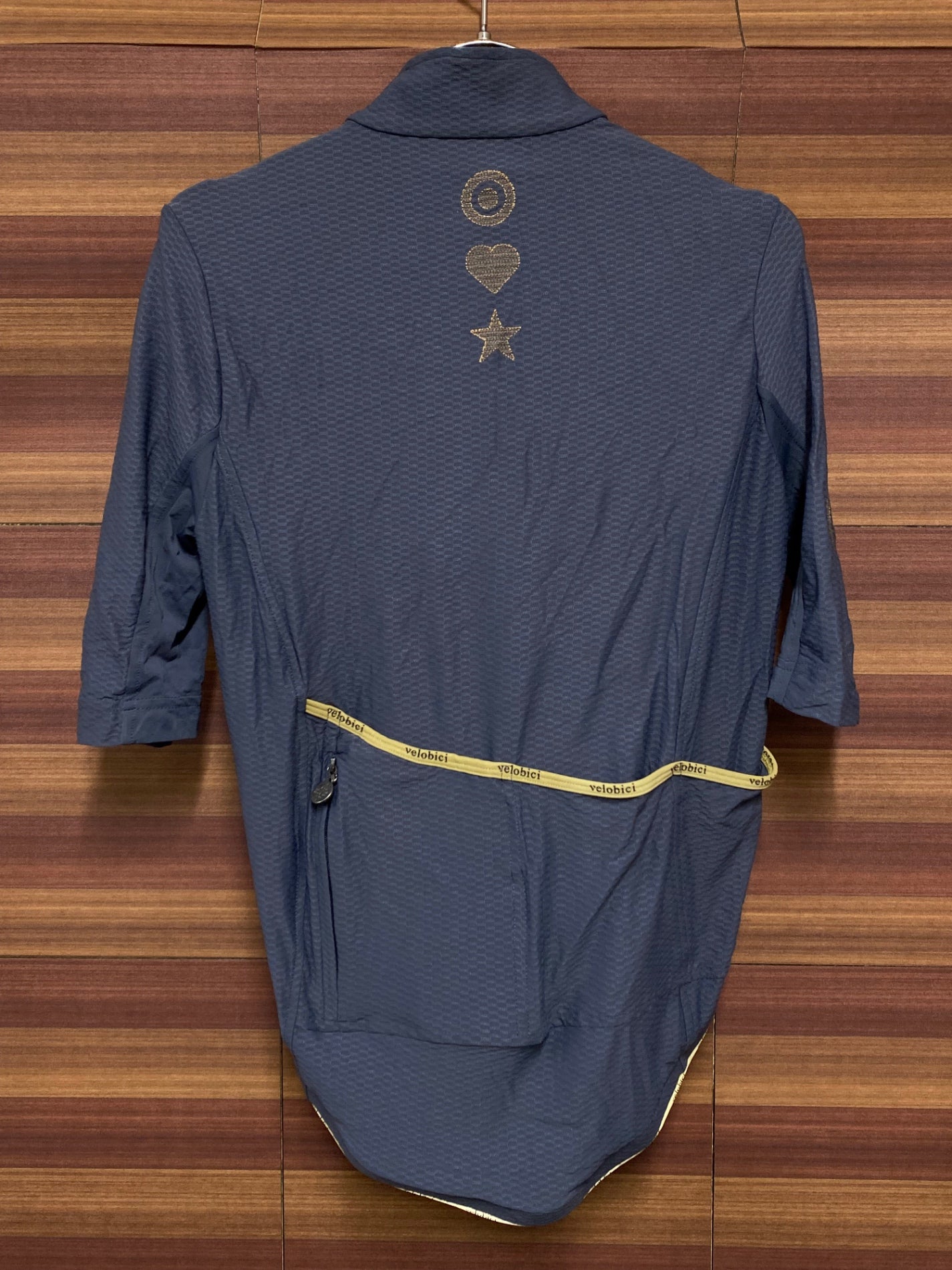 IO517 ヴェロビチ velobici MODERNIST JERSEY 半袖 サイクルジャージ グレー 3