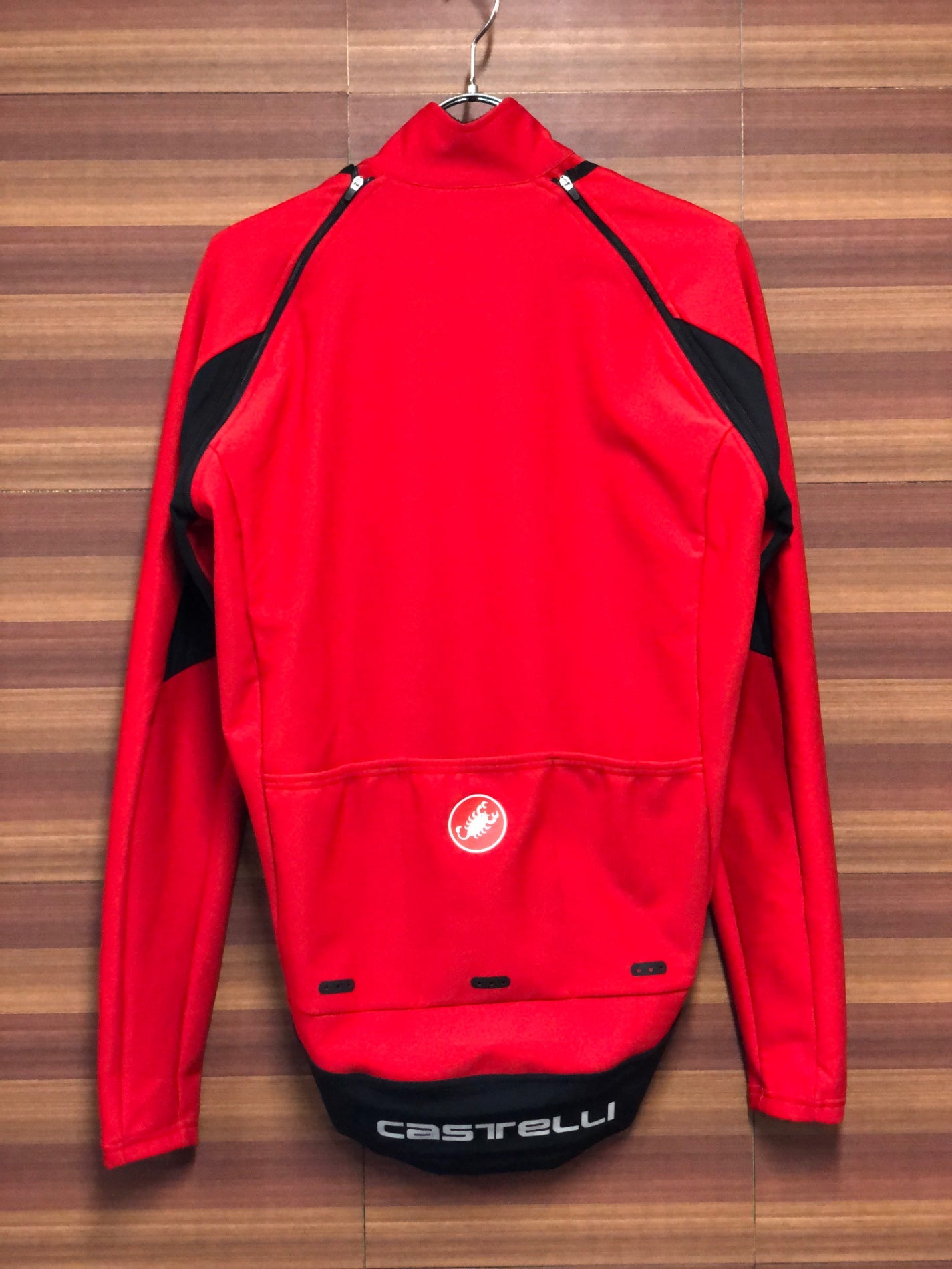 IK419 カステリ CASTELLI ROSSO CORSA perfetto 長袖 サイクル