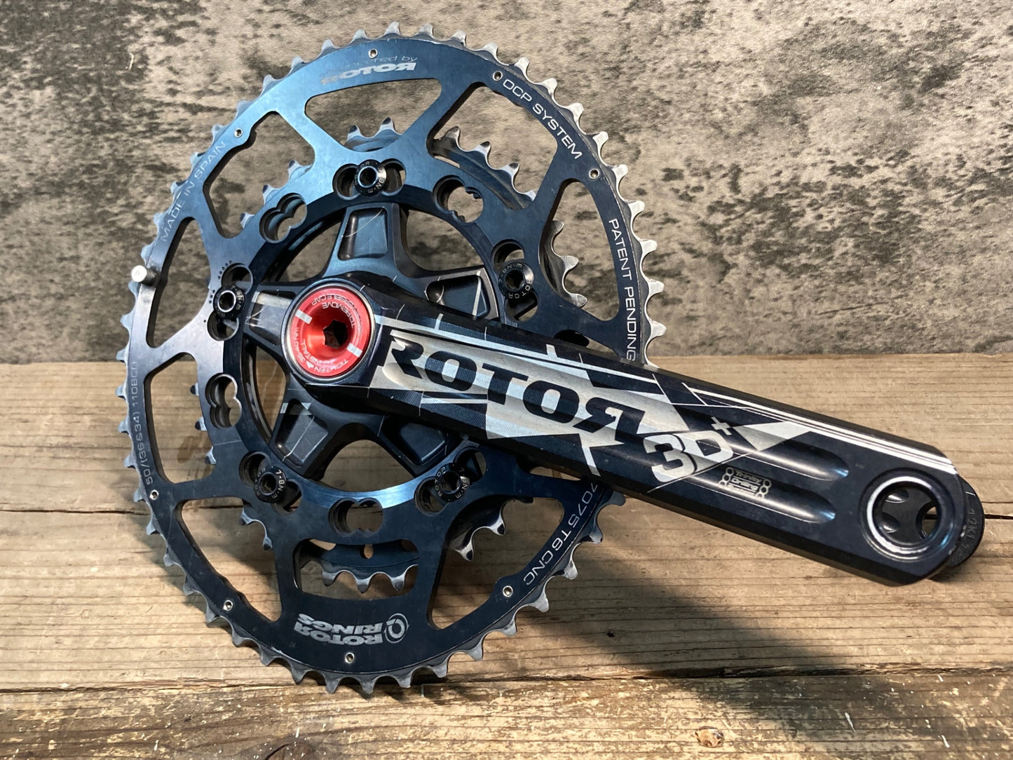 IX459 ローター ROTOR 3D+ クランクセット 172.5mm 50/36T QRINGS
