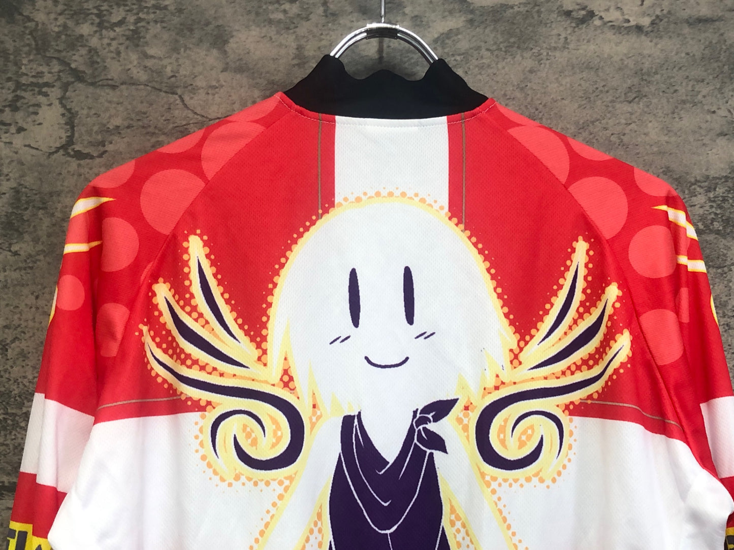 IW606 チャンピオンシステム championsystem AURORA 長袖 サイクルジャージ 赤 黒 L ろんぐらいだぁす！ FORTUNA