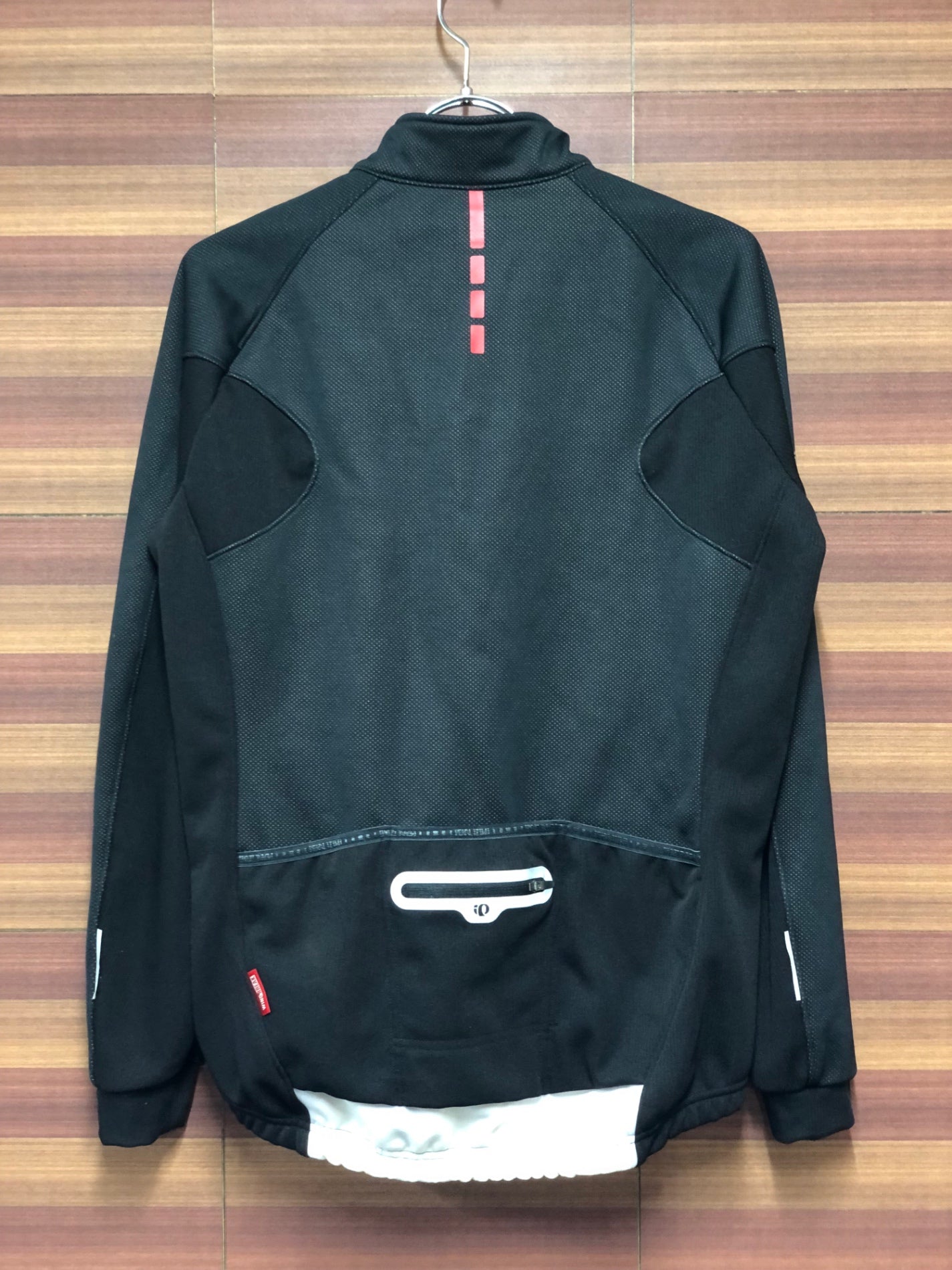 IL077 パールイズミ PEARL iZUMi 長袖 サイクルジャケット 黒 M 裏起毛 WINDBREAK