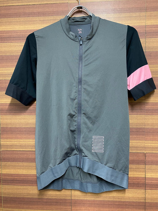 IA055 ラファ Rapha PRO TEAM TRAINING JERSEY 半袖 サイクルジャージ グレー L