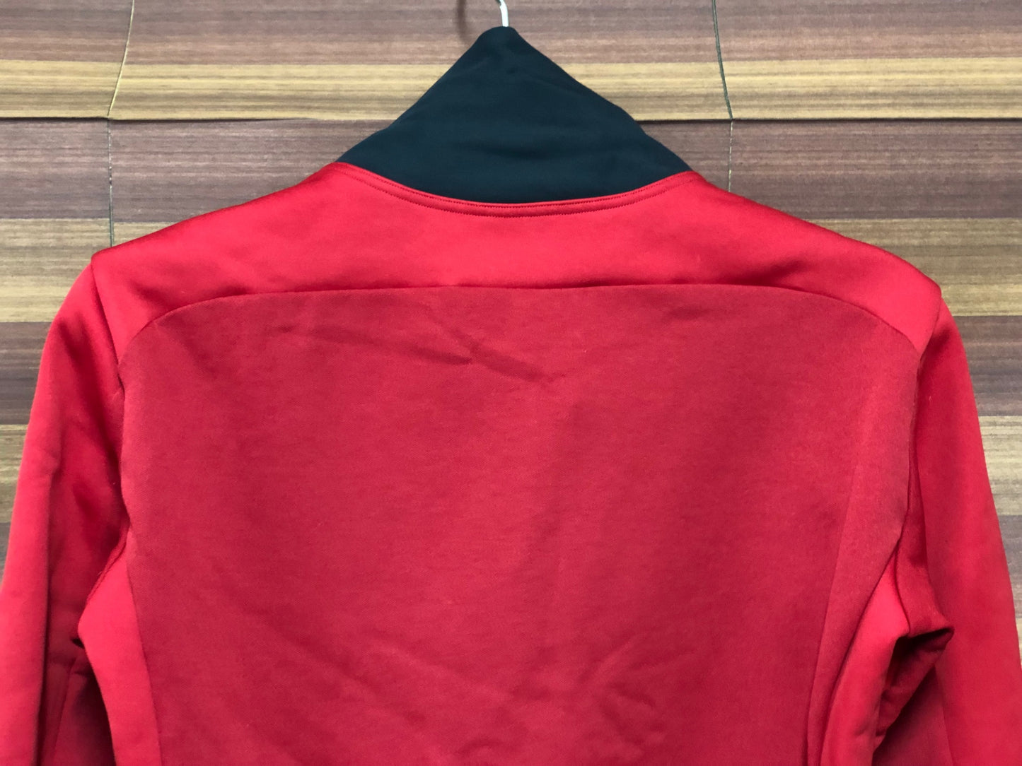 IR213 カステリ castelli 長袖サイクルジャケット 赤 XS 裏起毛 防風 GORE WINDSTOPPER