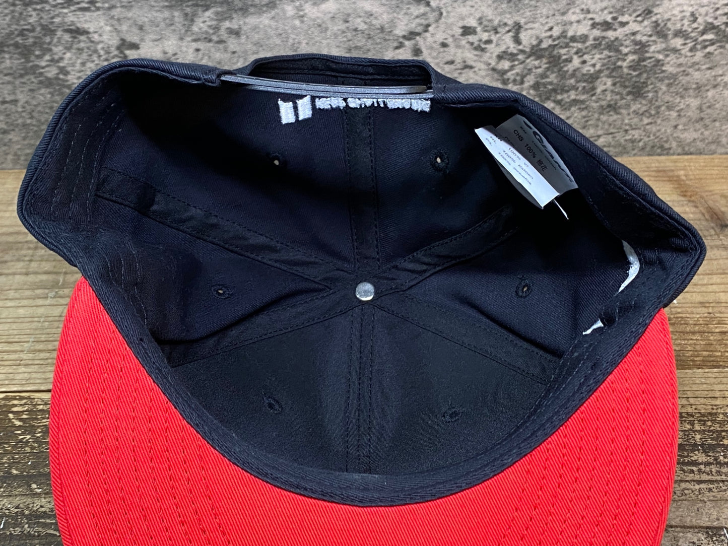 JC540 ジャイアント GIANT sunweb キャップ 黒赤