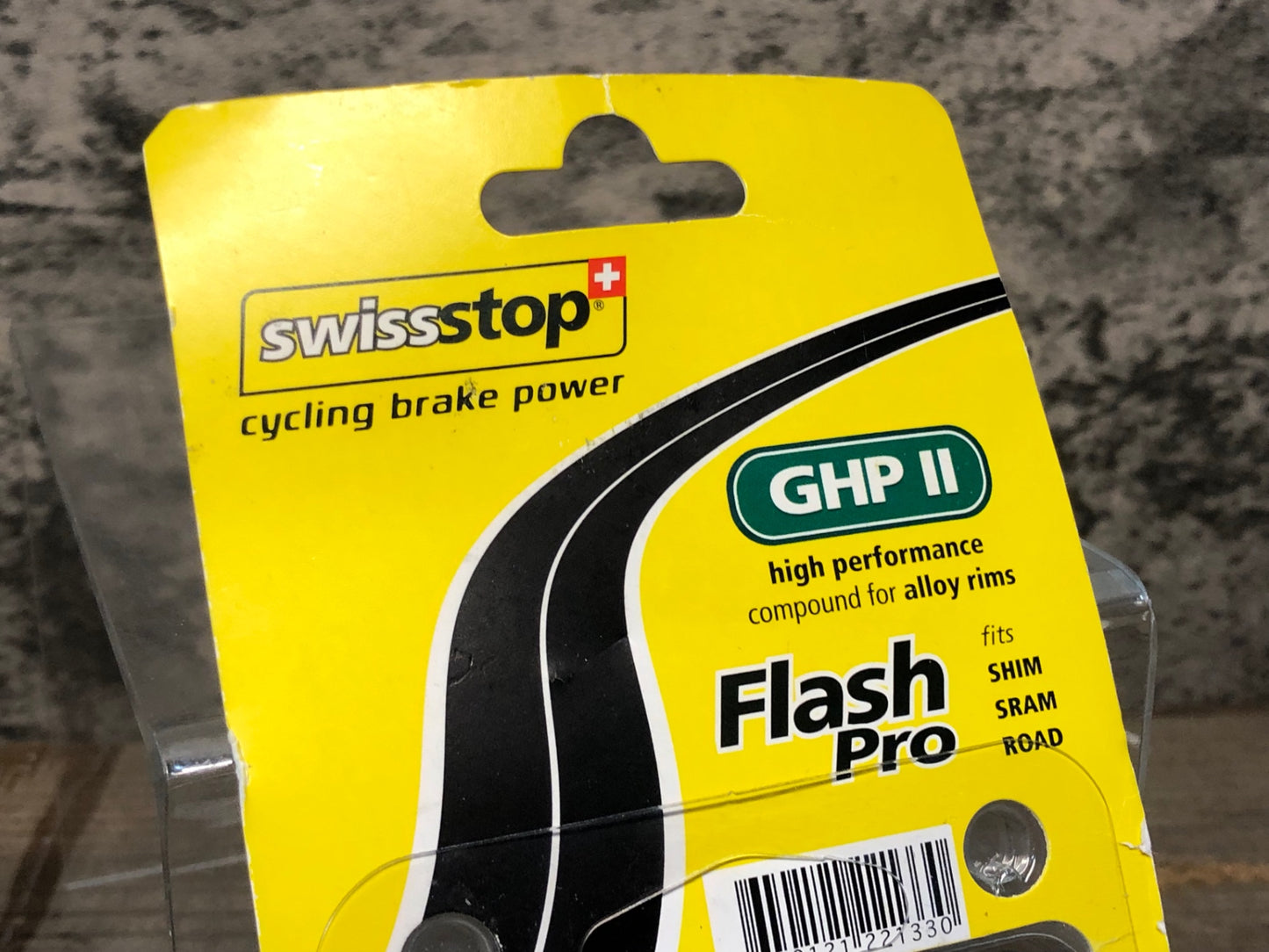IO691 スイスストップ SWISS STOP FLASH PRO GHP2 ブレーキシュー 前後セット アルミ用