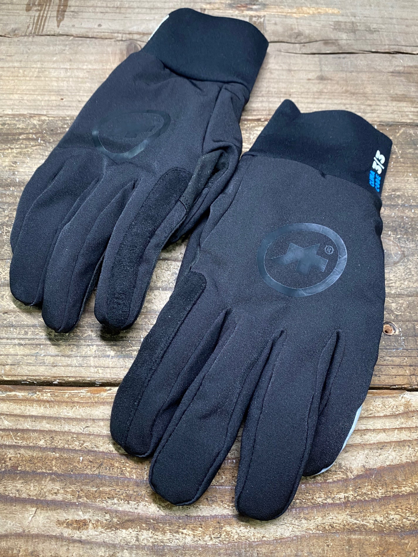 IT823 アソス assos Winter Gloves EVO 長指 グローブ 黒 M 裏起毛