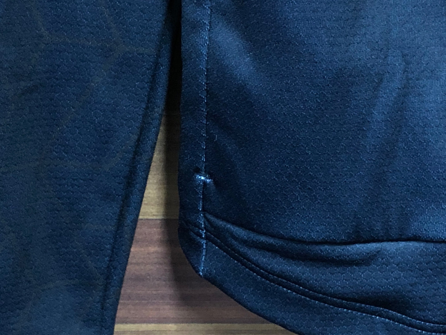 IN337 シマノ SHIMANO 裏起毛 長袖 サイクルジャージ 紺 L