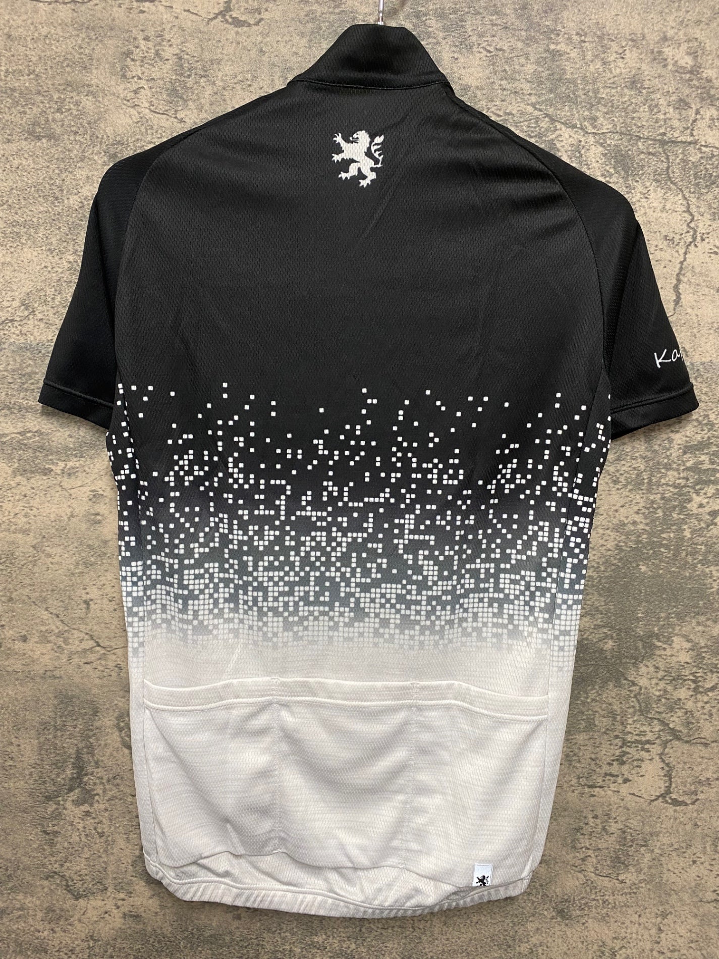 JB075 カペルミュール KAPELMUUR 半袖 サイクルジャージ 黒 白 S