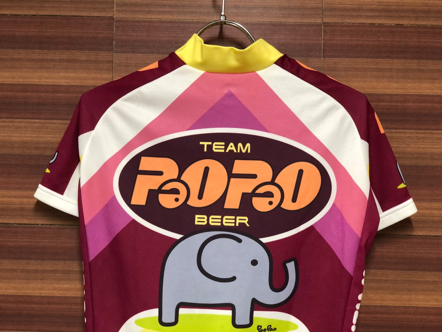 IH379 パールイズミ PEARL IZUMI パオパオ PAOPAO 半袖 サイクルジャージ S