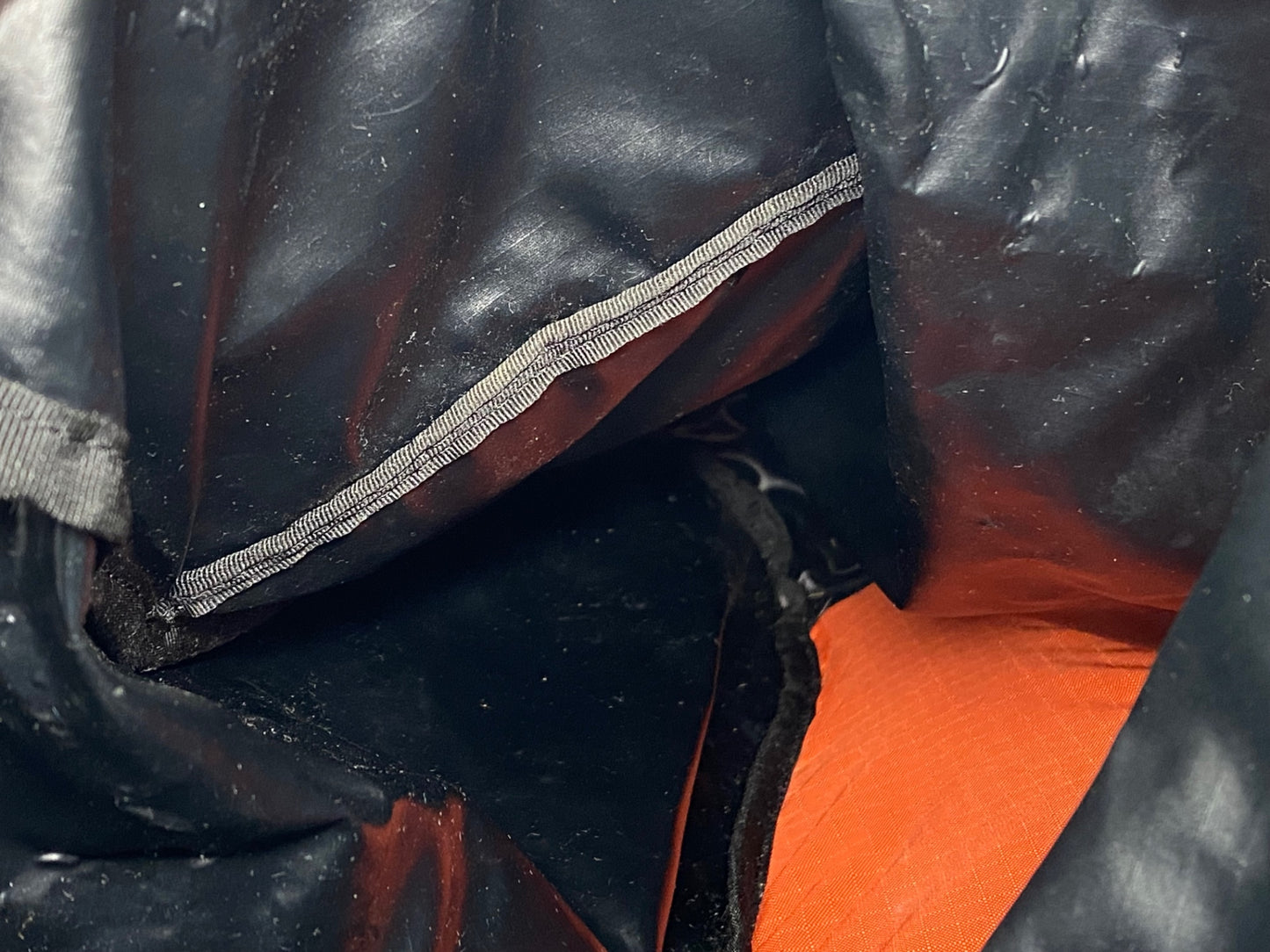 IN294 フェアウェザー FAIRWEATHER SEAT BAG サドルバッグ 黒 ※バンド部分に劣化あり