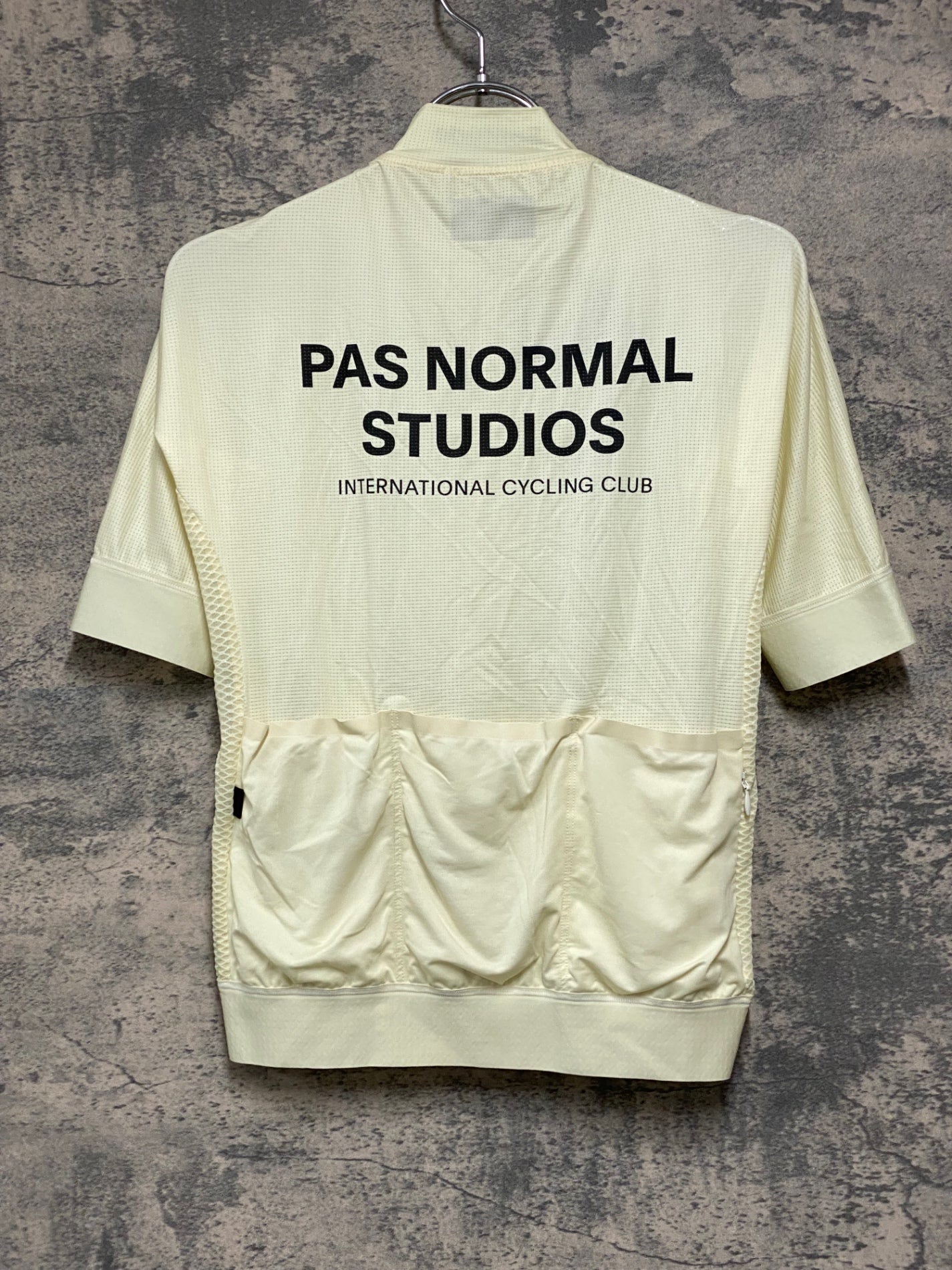 JC427 パスノーマルスタジオ Pas Normal Studios | Men's Solitude Jersey SS20 半袖 サイクルジャージ オフホワイト S
