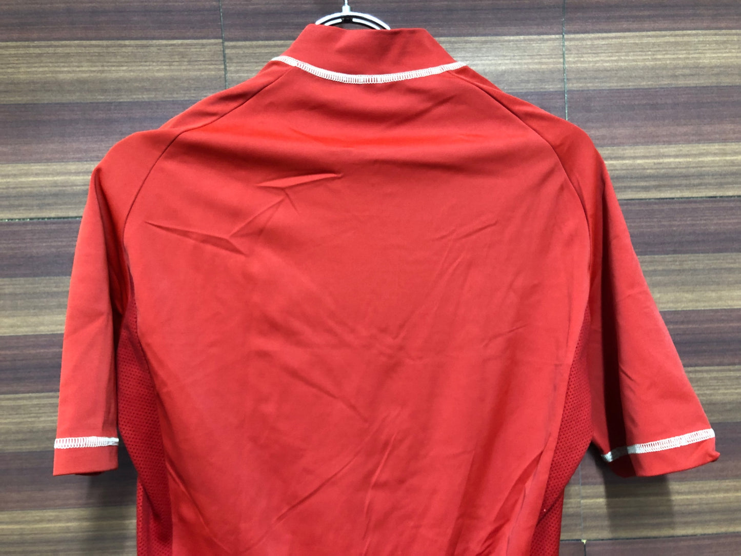 IQ349 デローザ DE ROSA 半袖サイクルジャージ 赤 M