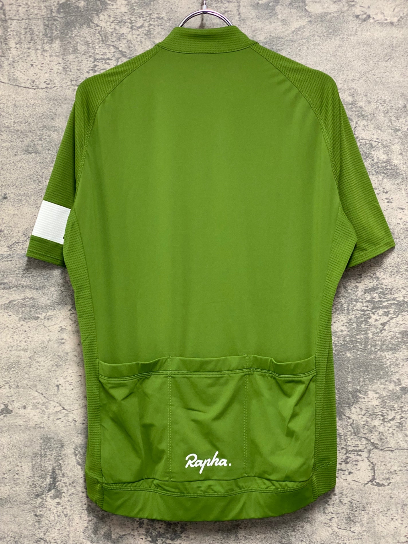 JB046 ラファ Rapha CORE LIGHTWEIGHT JERSEY 半袖 サイクルジャージ 緑 L