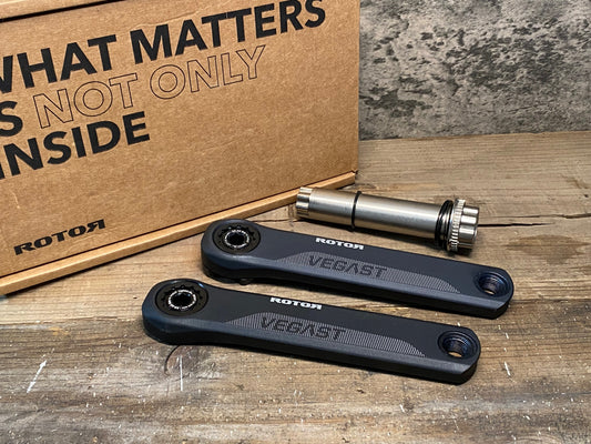 IL552 ローター ROTOR VEGAST CRANKS クランク アーム 24mmシャフト付属 165mm