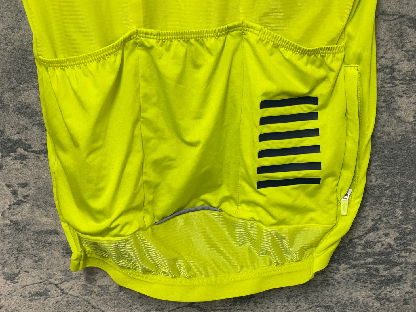 JC598 ラファ Rapha PRO TEAM AERO JERSEY II 半袖 サイクルジャージ 黄色 M