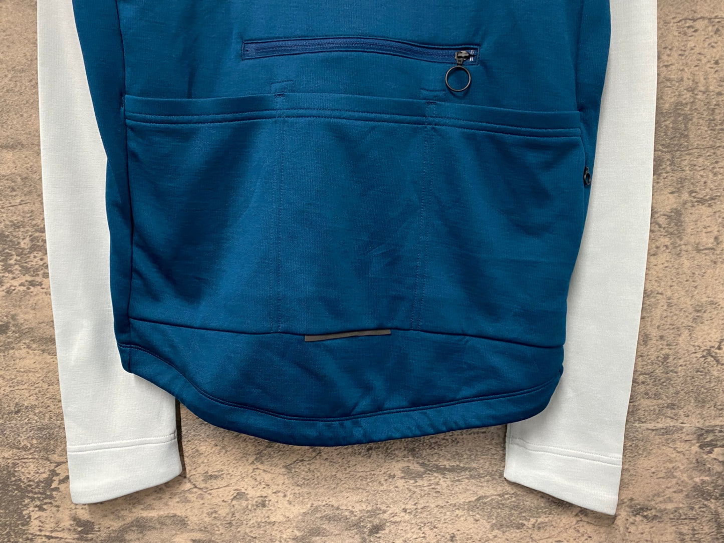 JB471 ラファ Rapha ブルべロングスリーブジャージ BREVET LONG SLEEVE JERSEY 青 M