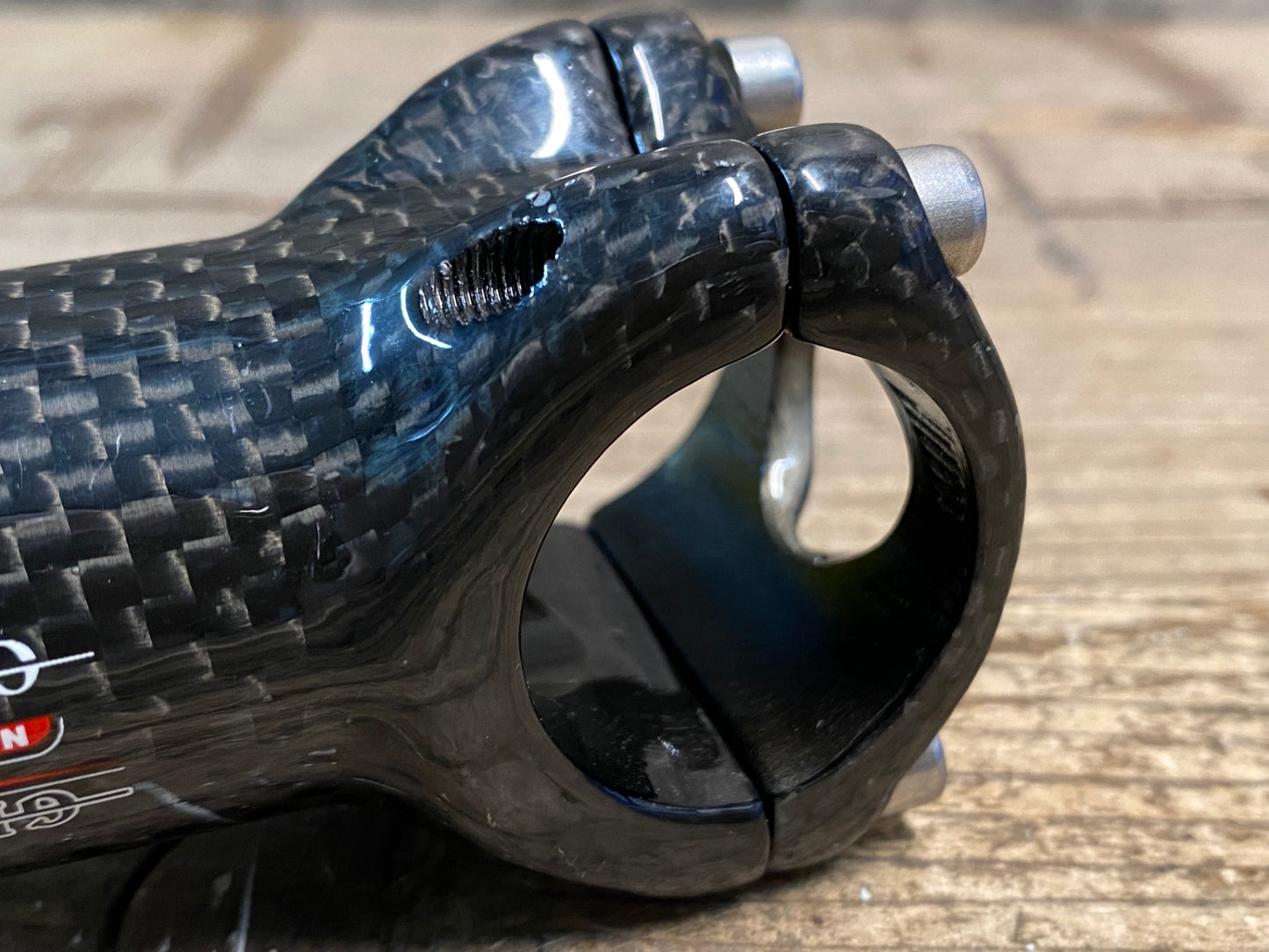 IX790 ギザロ GHISALLO アルミ カーボンステム 黒 Φ31.8 OS 90mm