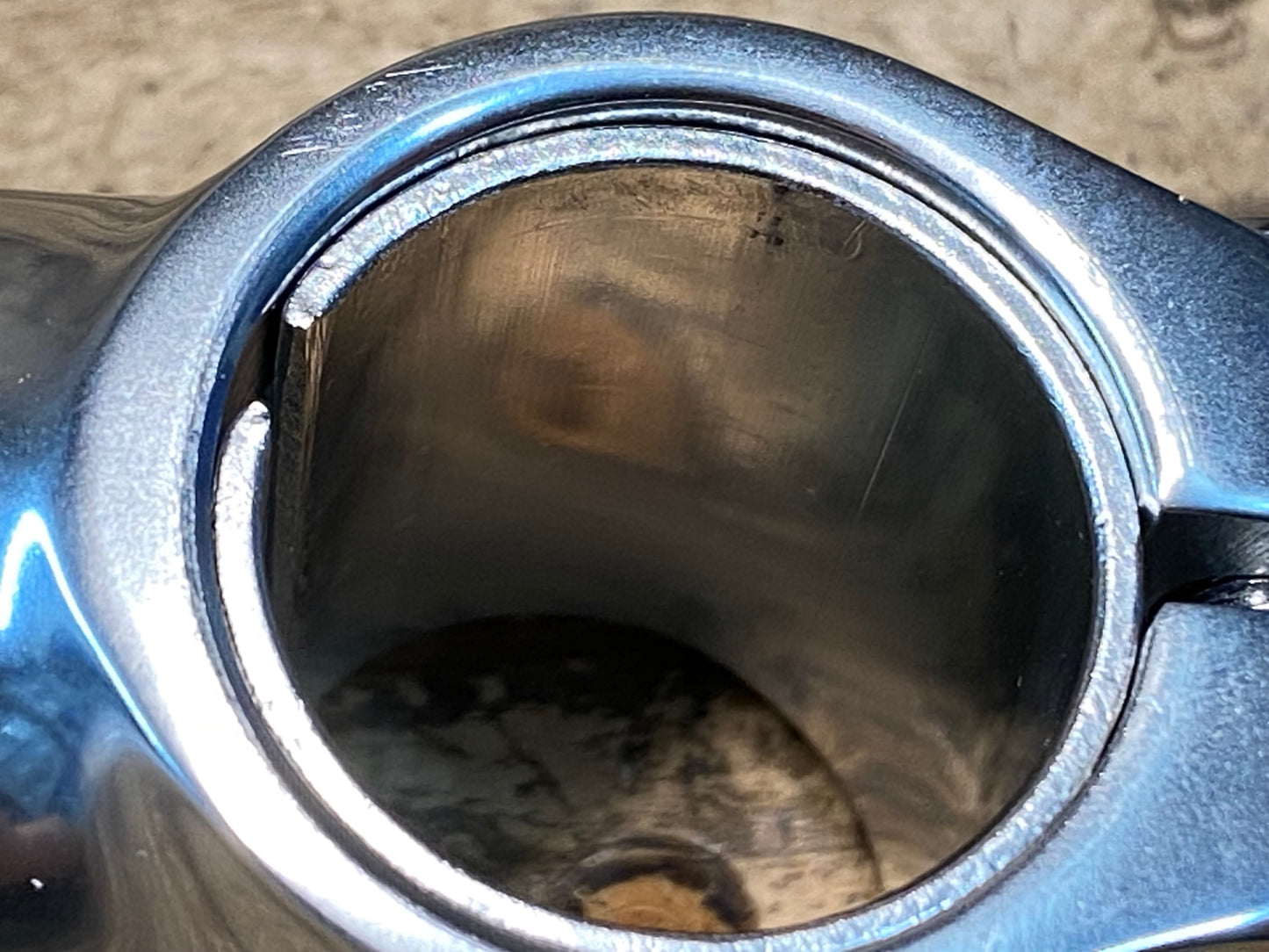 JB522 日東 NITTO UI-5EX アルミ ステム シルバー 110mm Φ26.0 OS/Φ25.4