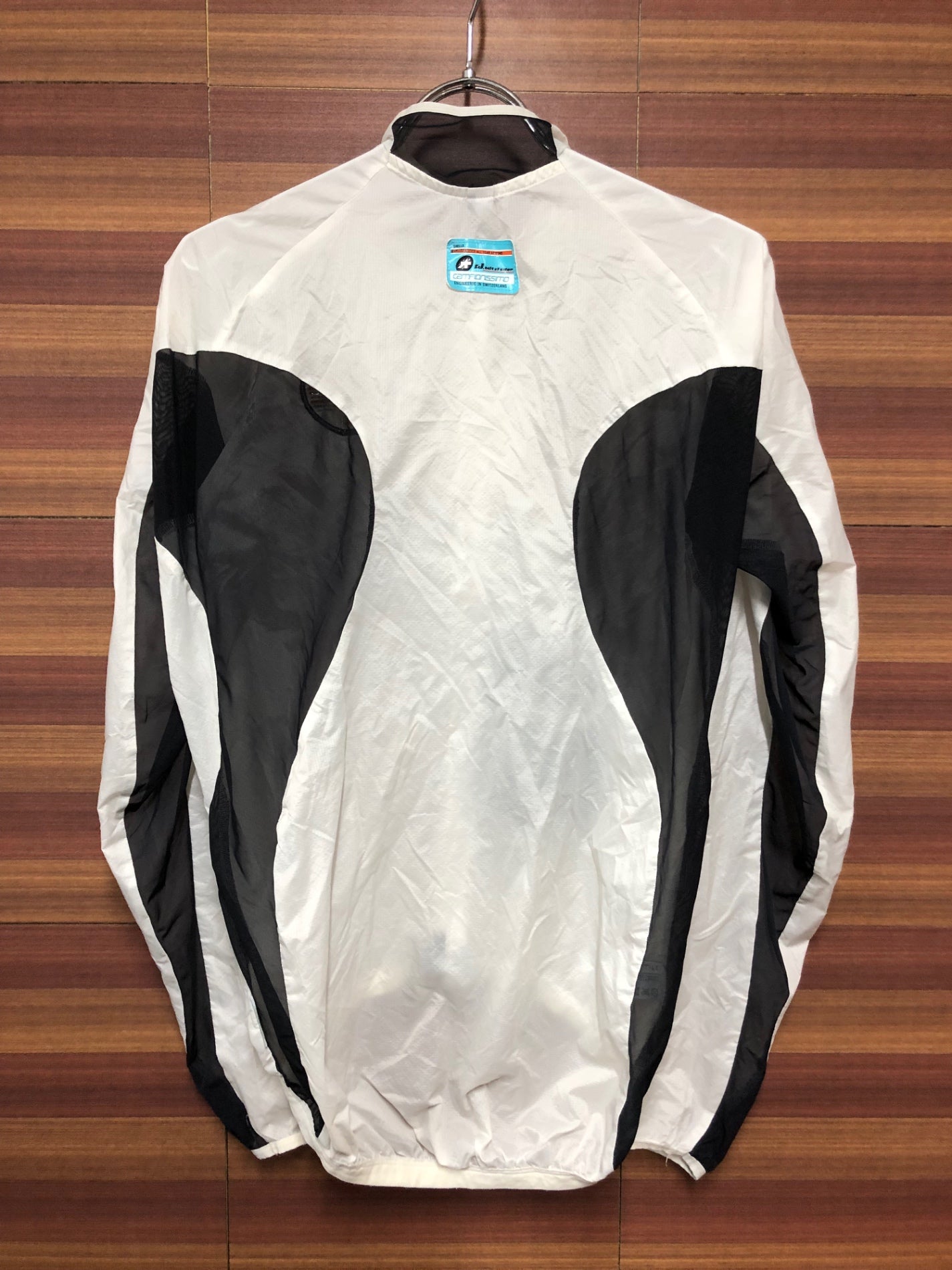 IH769 アソス assos sJ.blitzfeder FOIL 043 長袖 サイクルジャケット 白 S