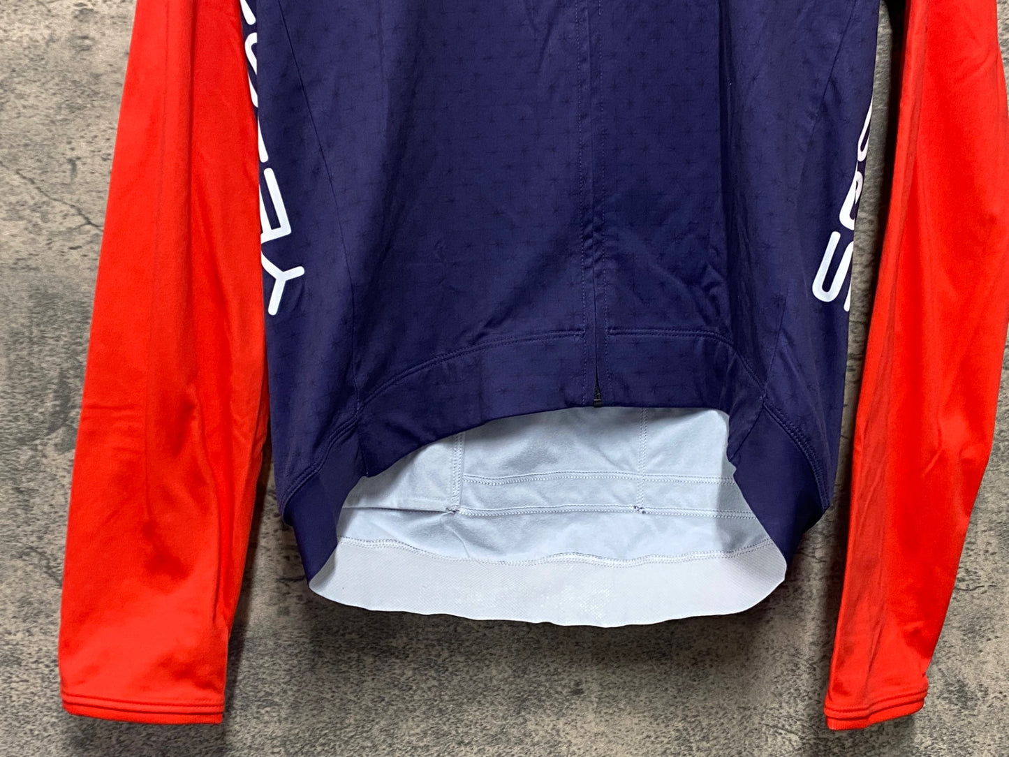 IW764 ラファ Rapha L/S CORE JERSEY 長袖 サイクルジャージ ネイビー 赤 M TEAM sky WIGGINS