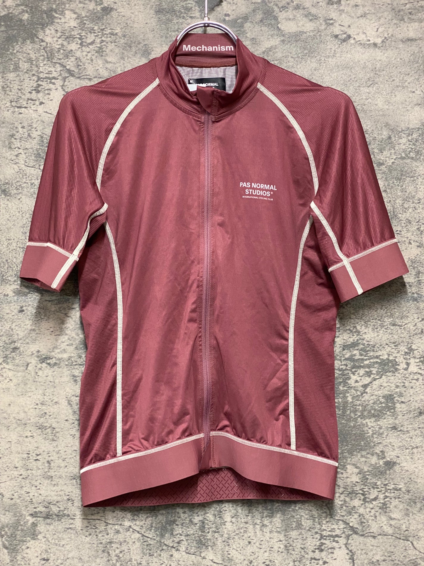 JC407 パスノーマルスタジオ Pas Normal Studios Men's Mechanism Jersey 半袖 サイクルジャージ ダスティモーヴ M