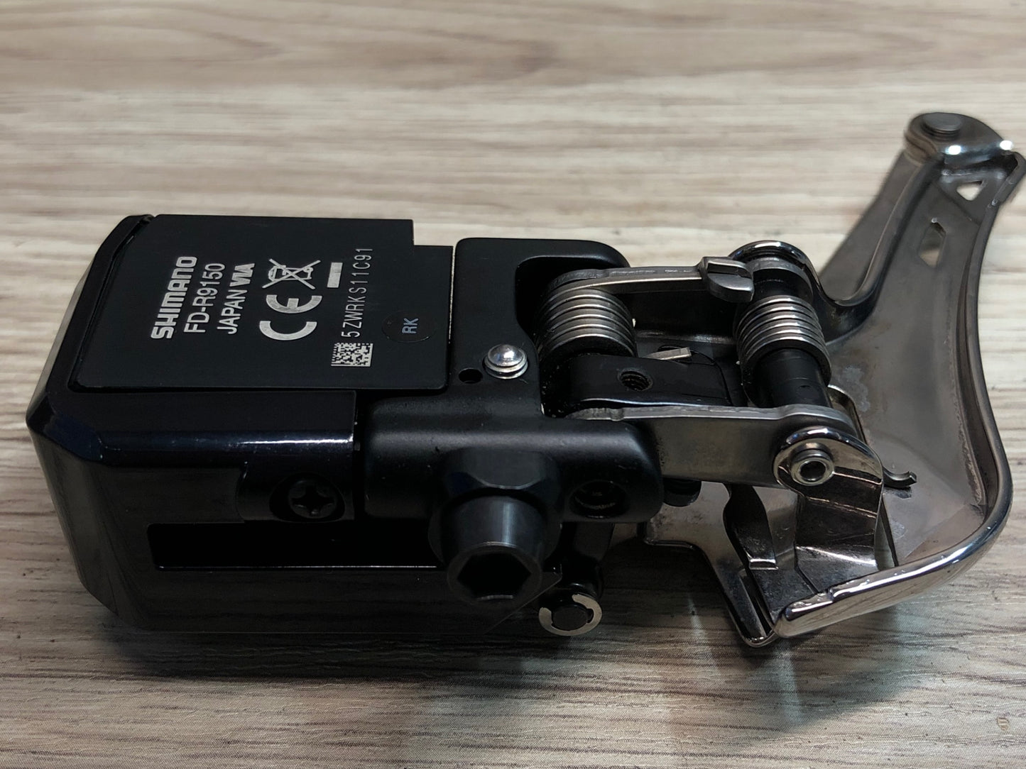 IU186 シマノ SHIMANO デュラエース DURA-ACE FD-R9150 フロントディレイラー 2S 直付 Di2 電動 ※動作確認済