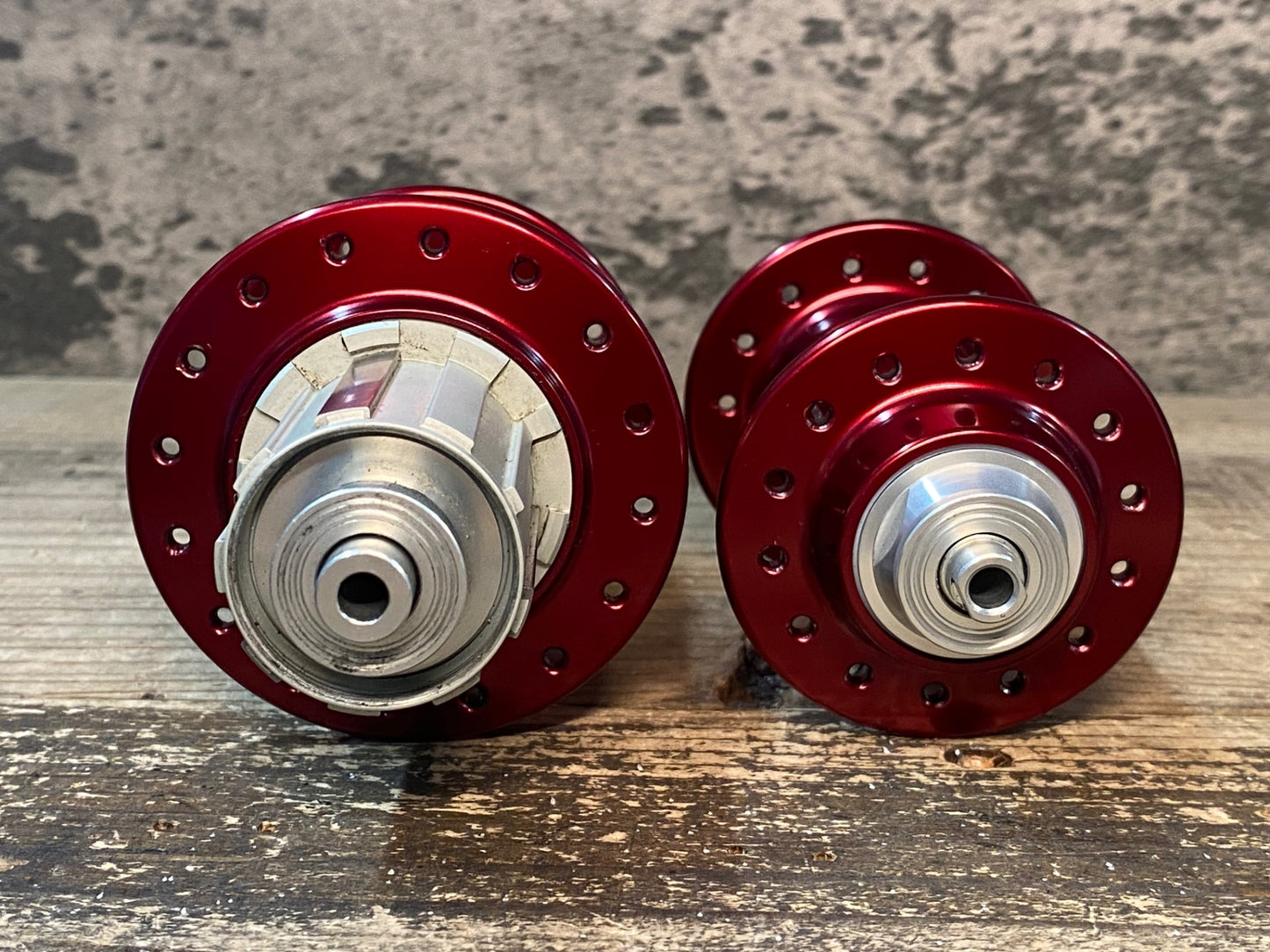 IV615 ゴキソ GOKISO ハブ 前後セット シマノ11S F＝28H/R＝32H 100/130mm F/R品番：KH6FA-A0114/KH7RA-A0121