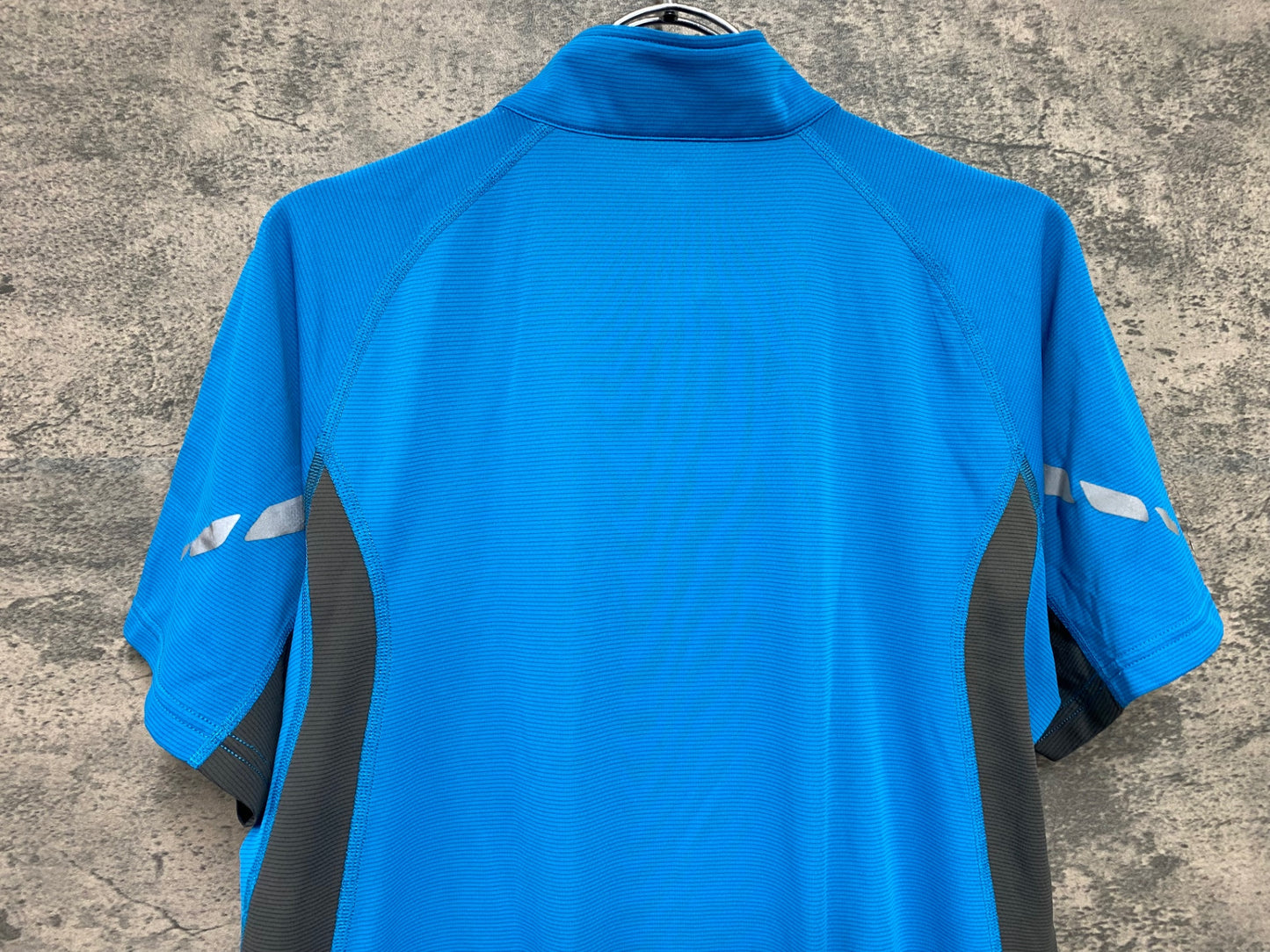 JB484 モンベル mont-bell 半袖 サイクルジャージ 水色 L