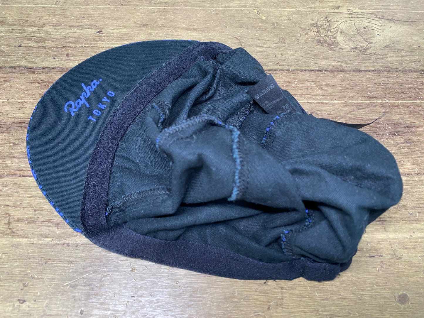 JB103 ラファ Rapha CLUB HOUSE MERCH CAP サイクルキャップ 黒 紫 ONE SIZE
