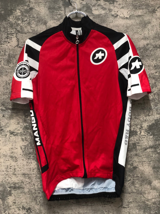 IW801 アソス Assos 半袖サイクルウェア 赤 Sサイズ
