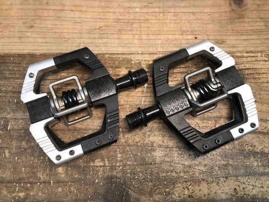 IY818 クランクブラザーズ CRANK BROTHERS マレット MALLET E ビンディングペダル 黒シルバー