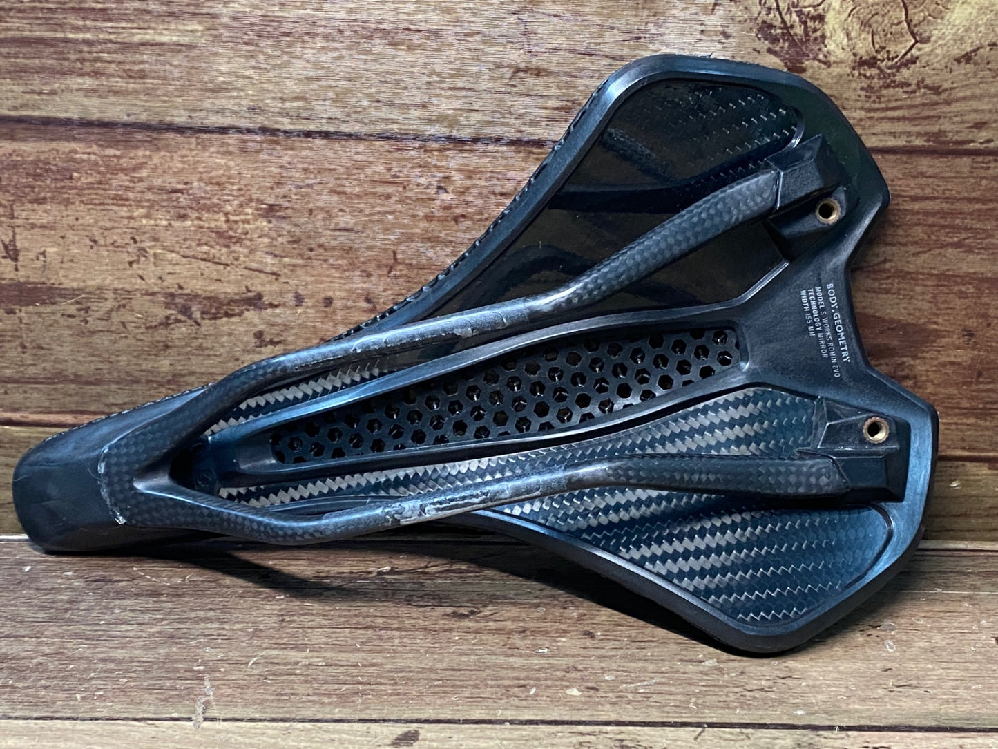 IL918 スペシャライズド S-WORKS ROMIN EVO MIRROR SADDLE サドル 黒 155mm