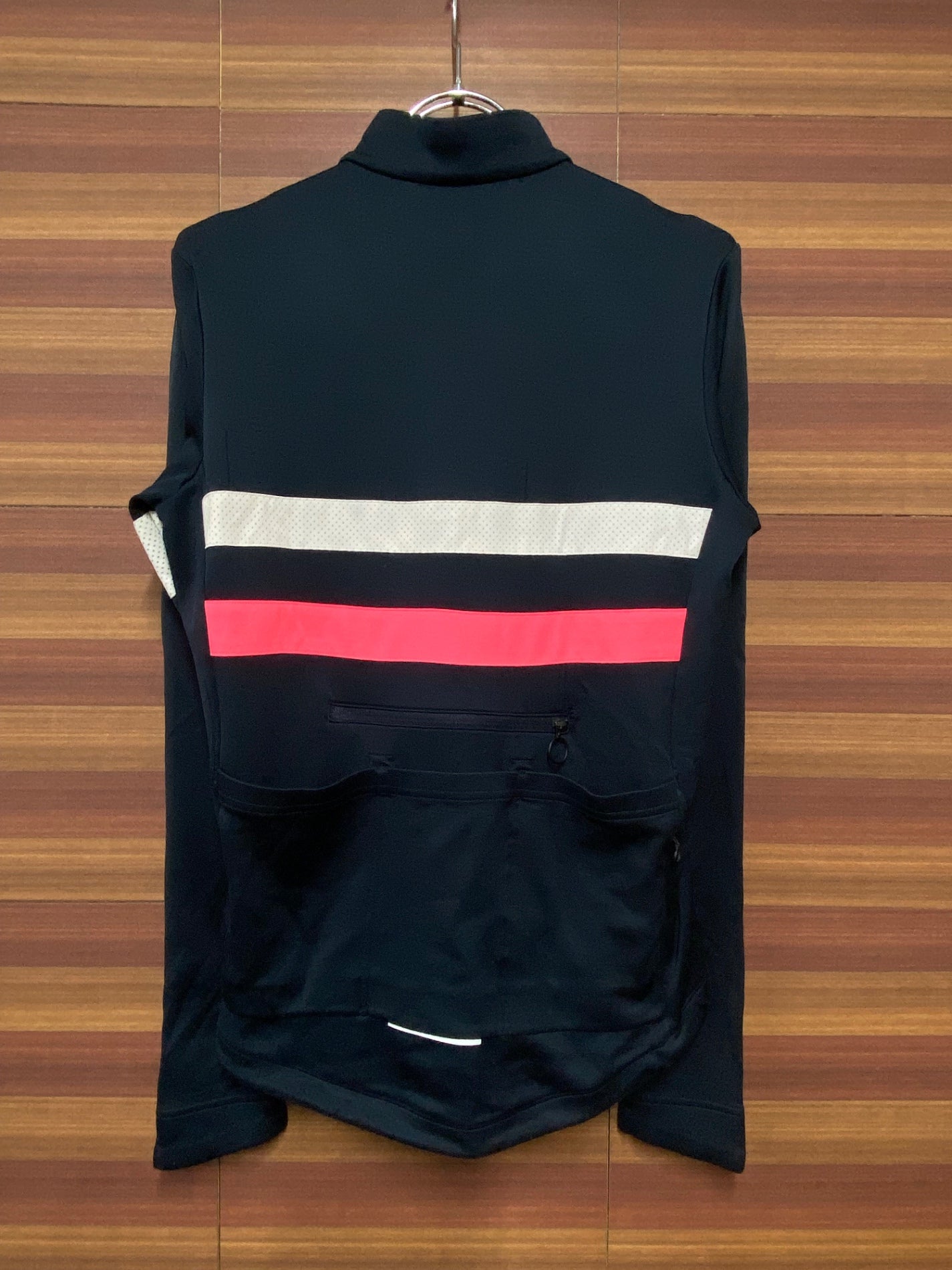 IJ997 ラファ Rapha BREVET LONG SLEEVE JERSEY 長袖 サイクルジャージ 濃紺 S