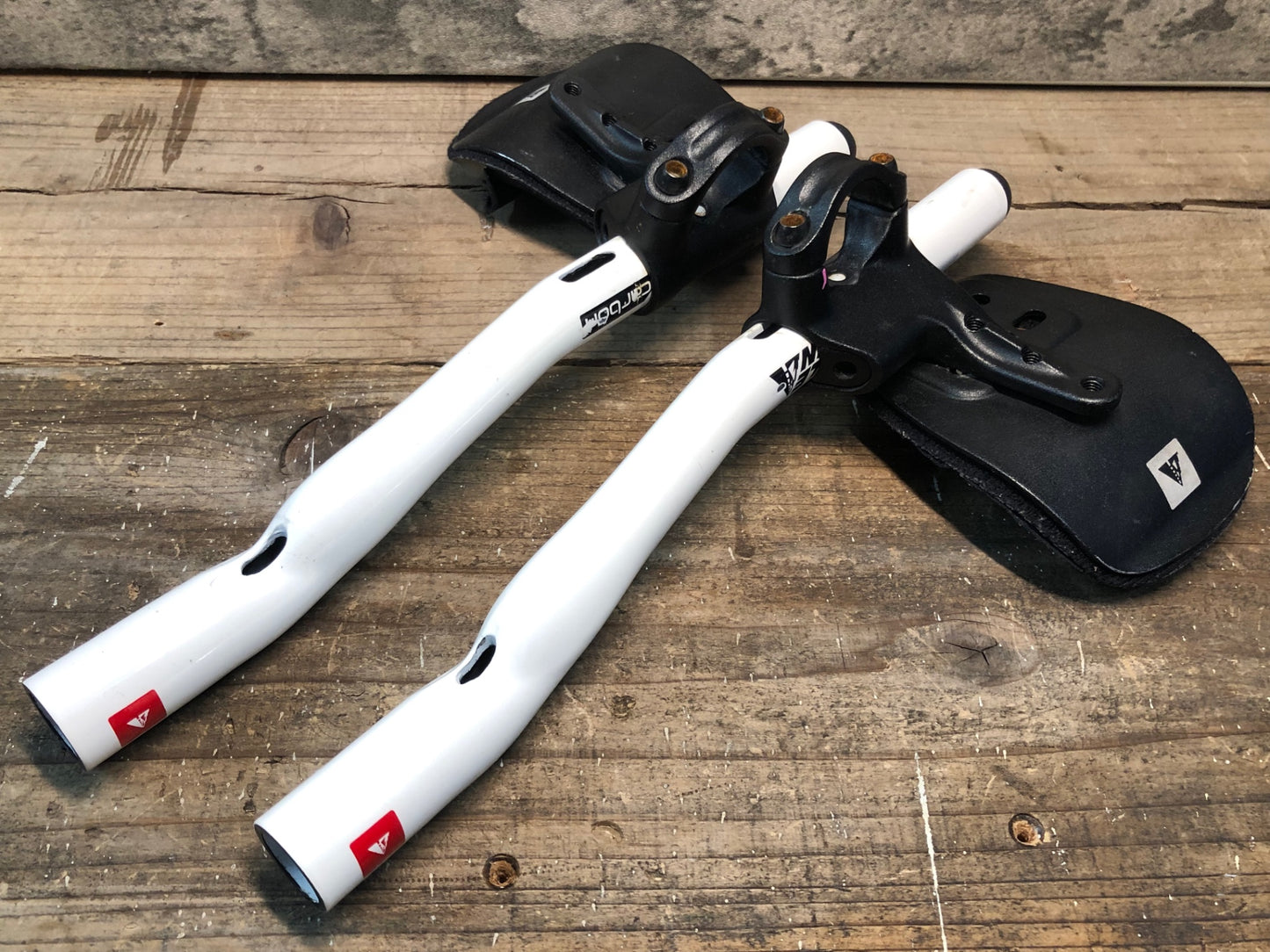 IO360 プロファイルデザイン PROFILE DESIGN T2+ CARBON カーボン DHバー 白 クランプ凹み