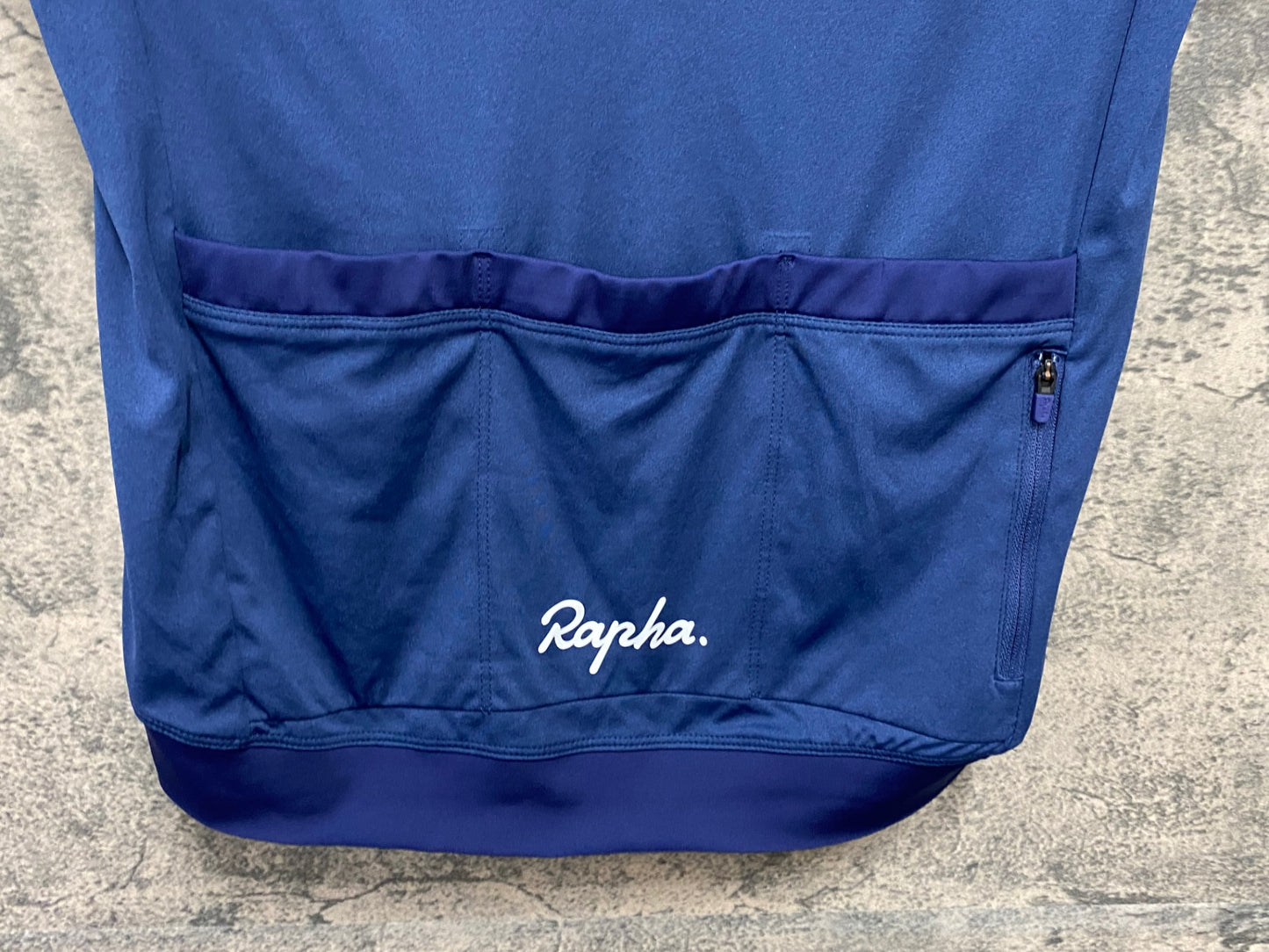 IY584 ラファ rapha CORE JERSEY 半袖 サイクルジャージ 青 M