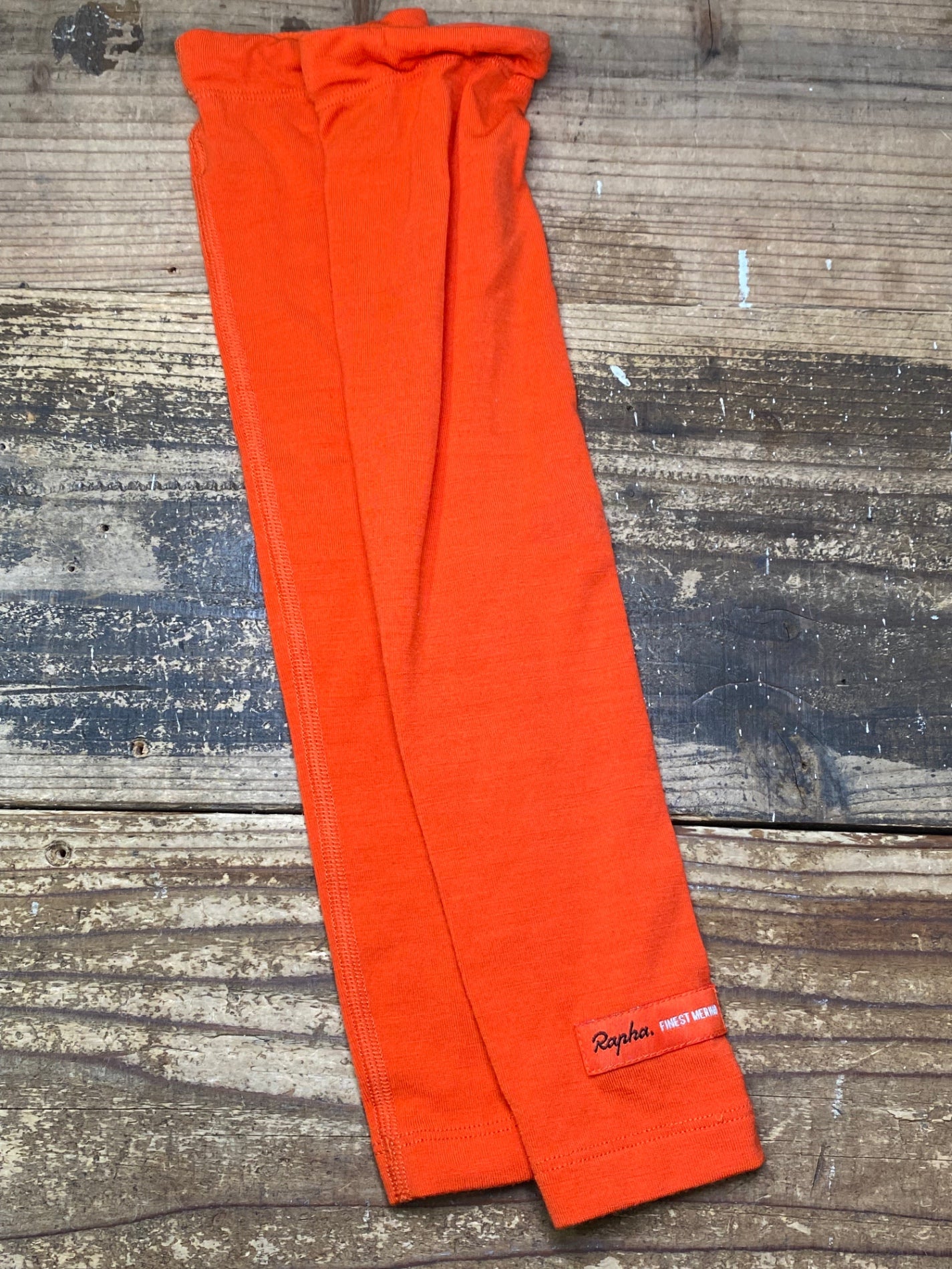 JC630 ラファ Rapha メリノ アームカバー オレンジ S