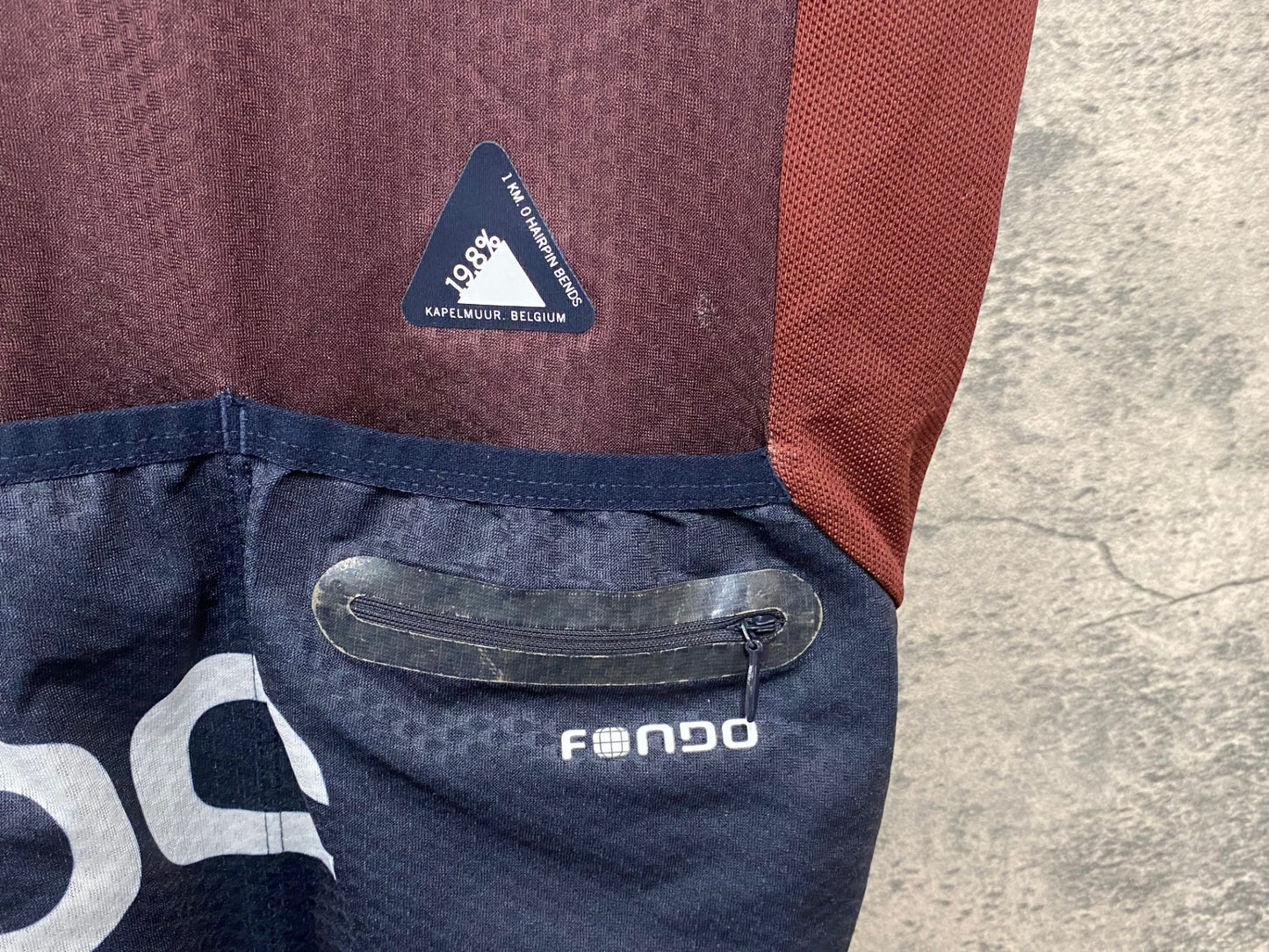 JB170 POC 半袖 サイクルジャージ M 茶