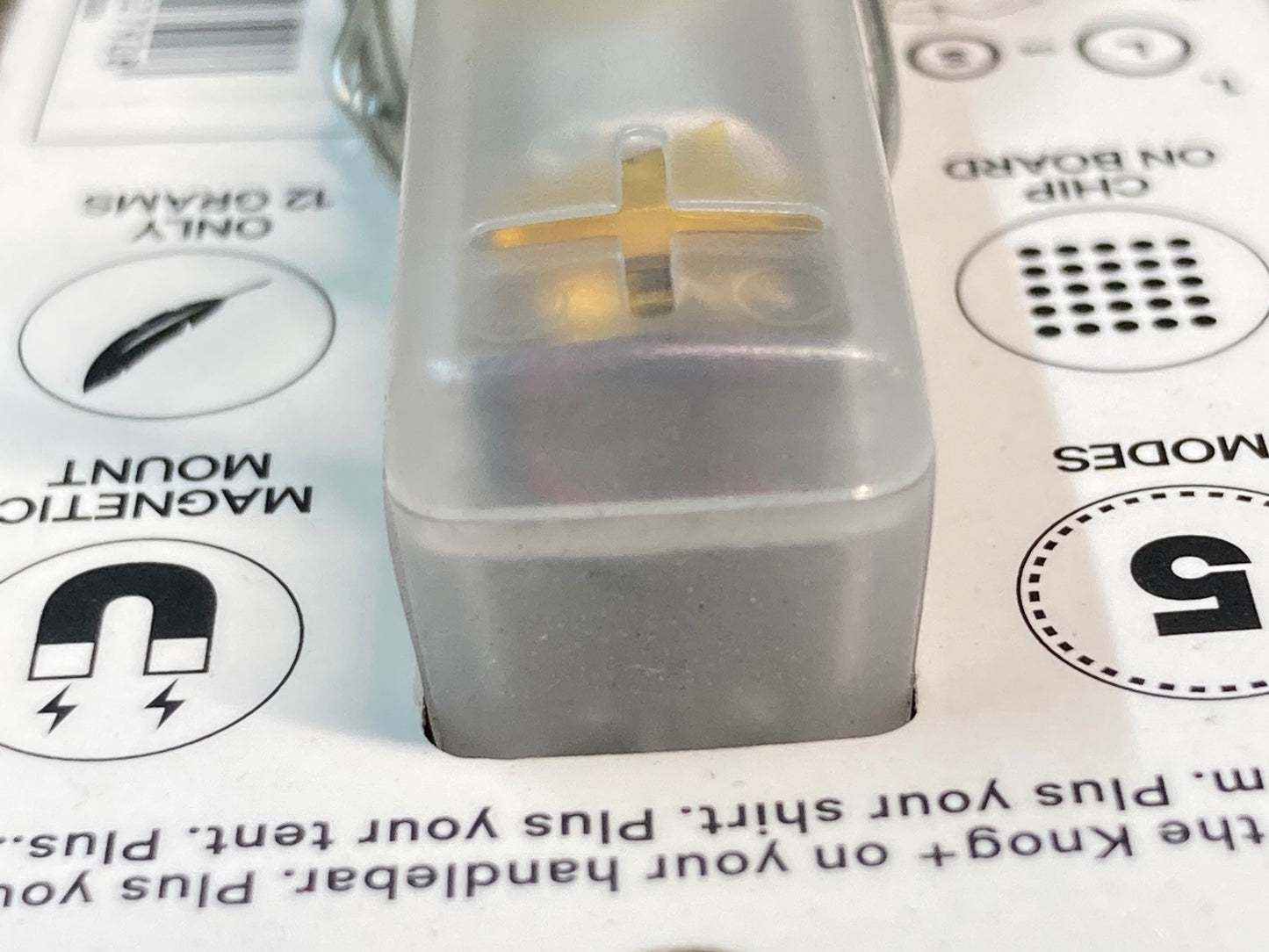 IR286 ノグ knog PLUS FRONT フロントライト 白