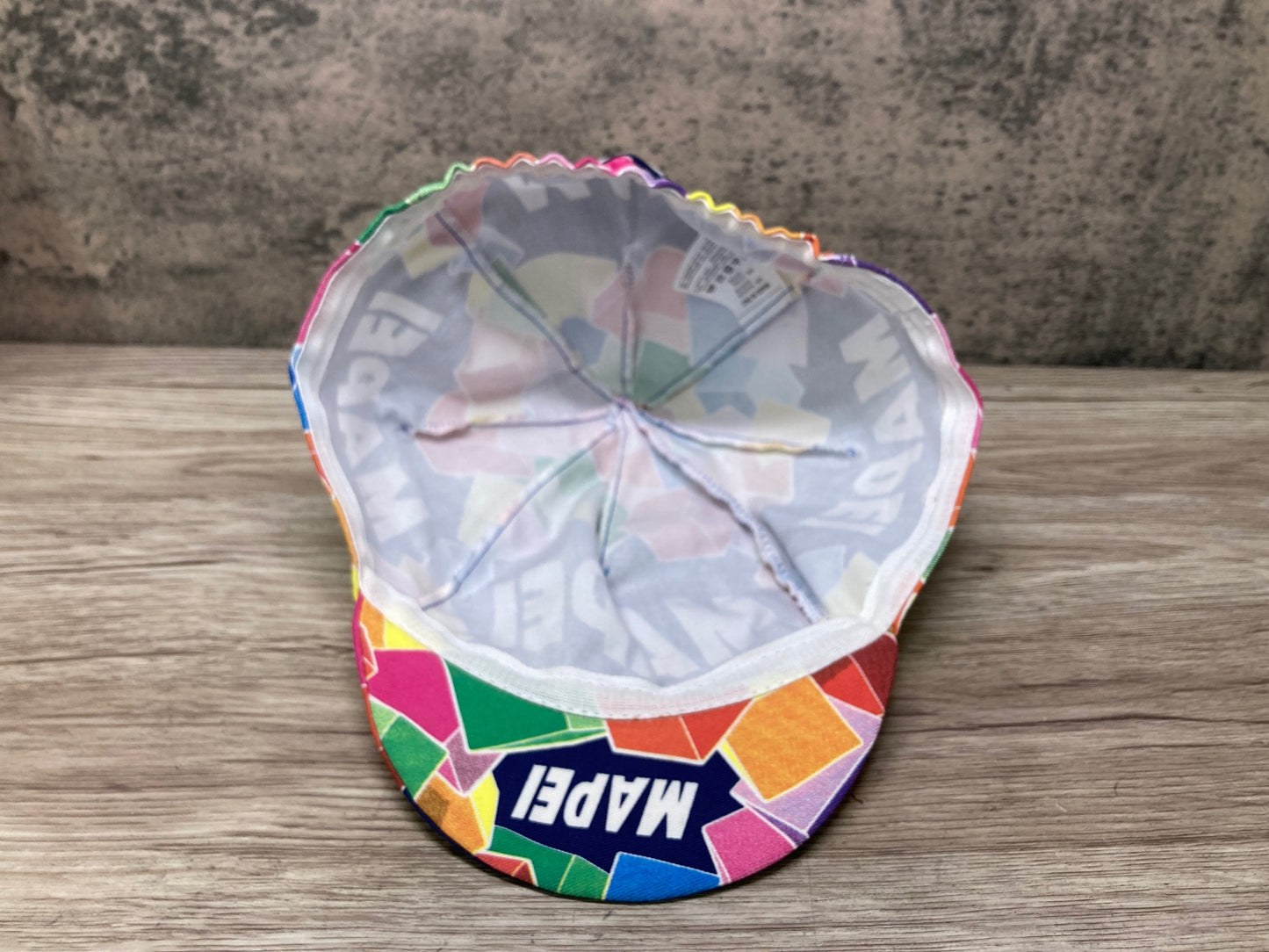 IZ100 マペイ MAPEI サイクルキャップ 紺 ワンサイズ