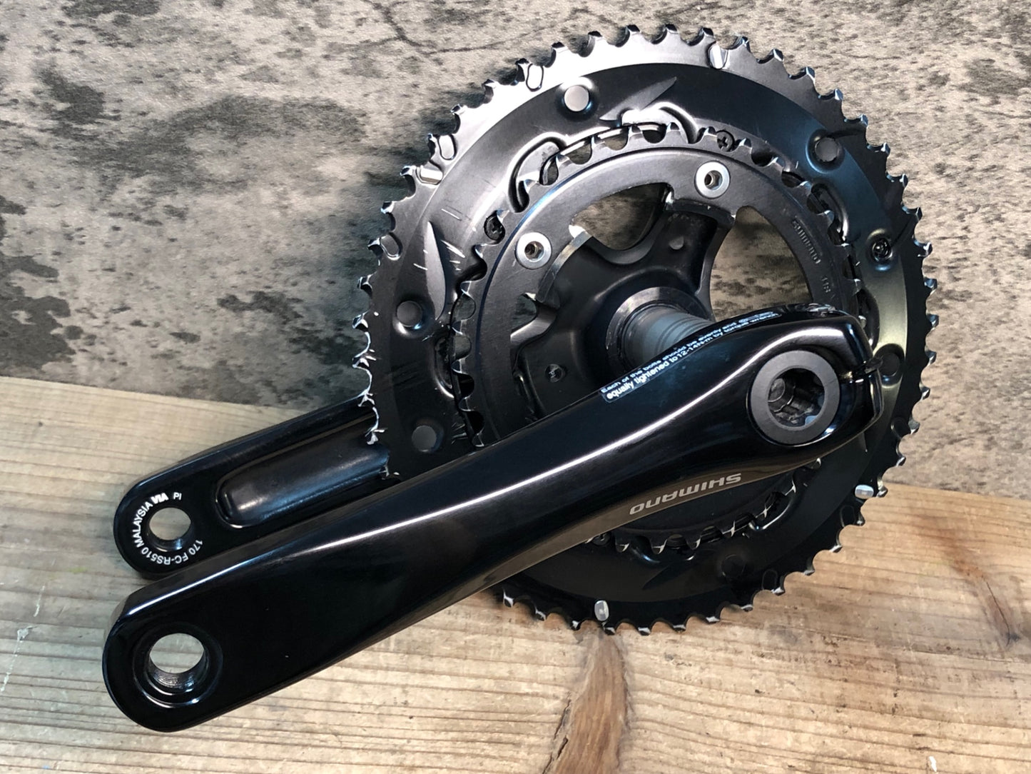 IU565 シマノ SHIMANO FC-RS510 クランクセット 170mm 50/34T 11S